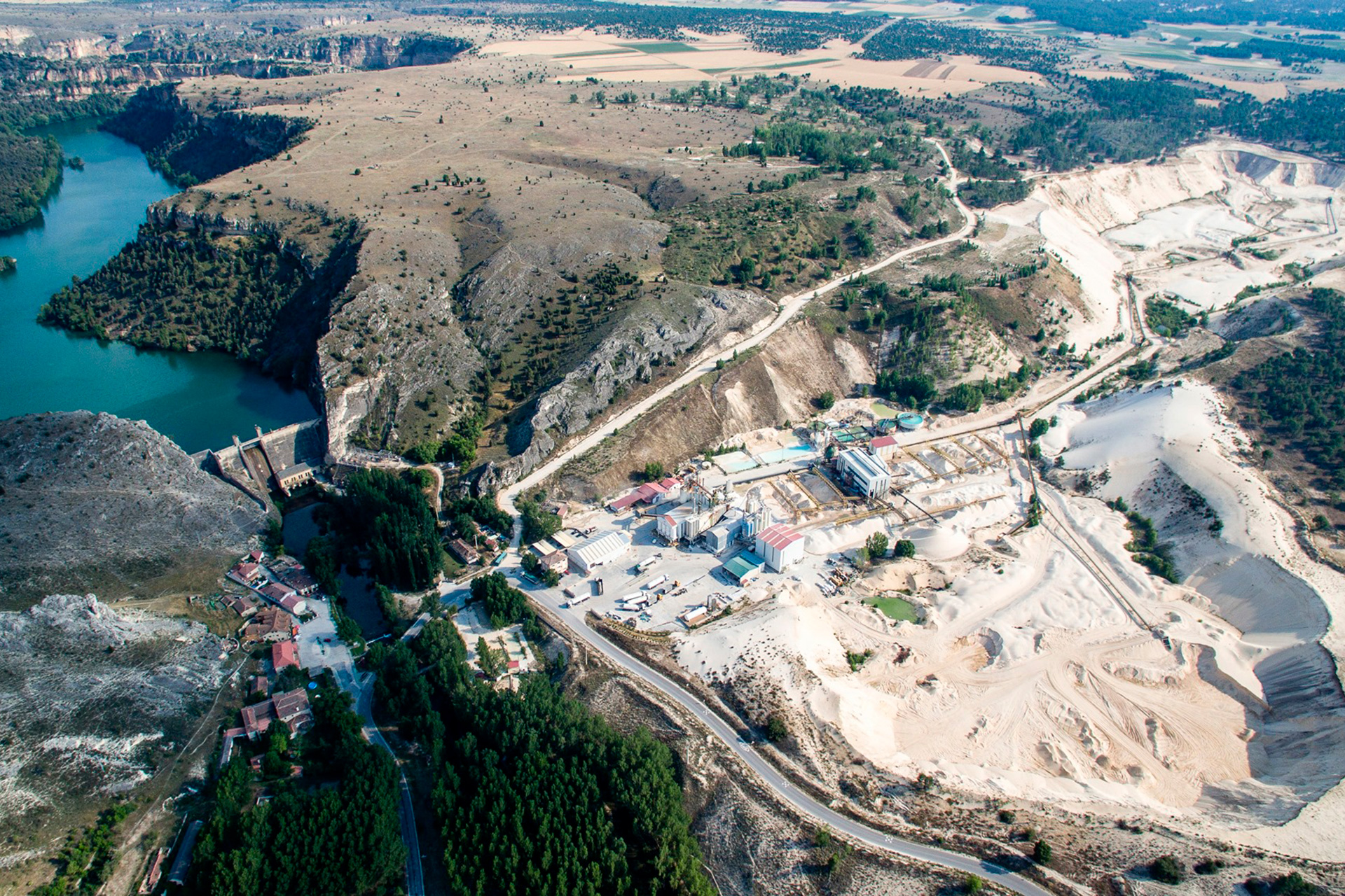 Burgomillodo yacimiento de arenas feldespaticas