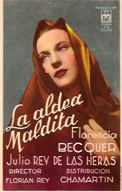Cartel de la obra de Florián Rey, clásico del cine mudo español.