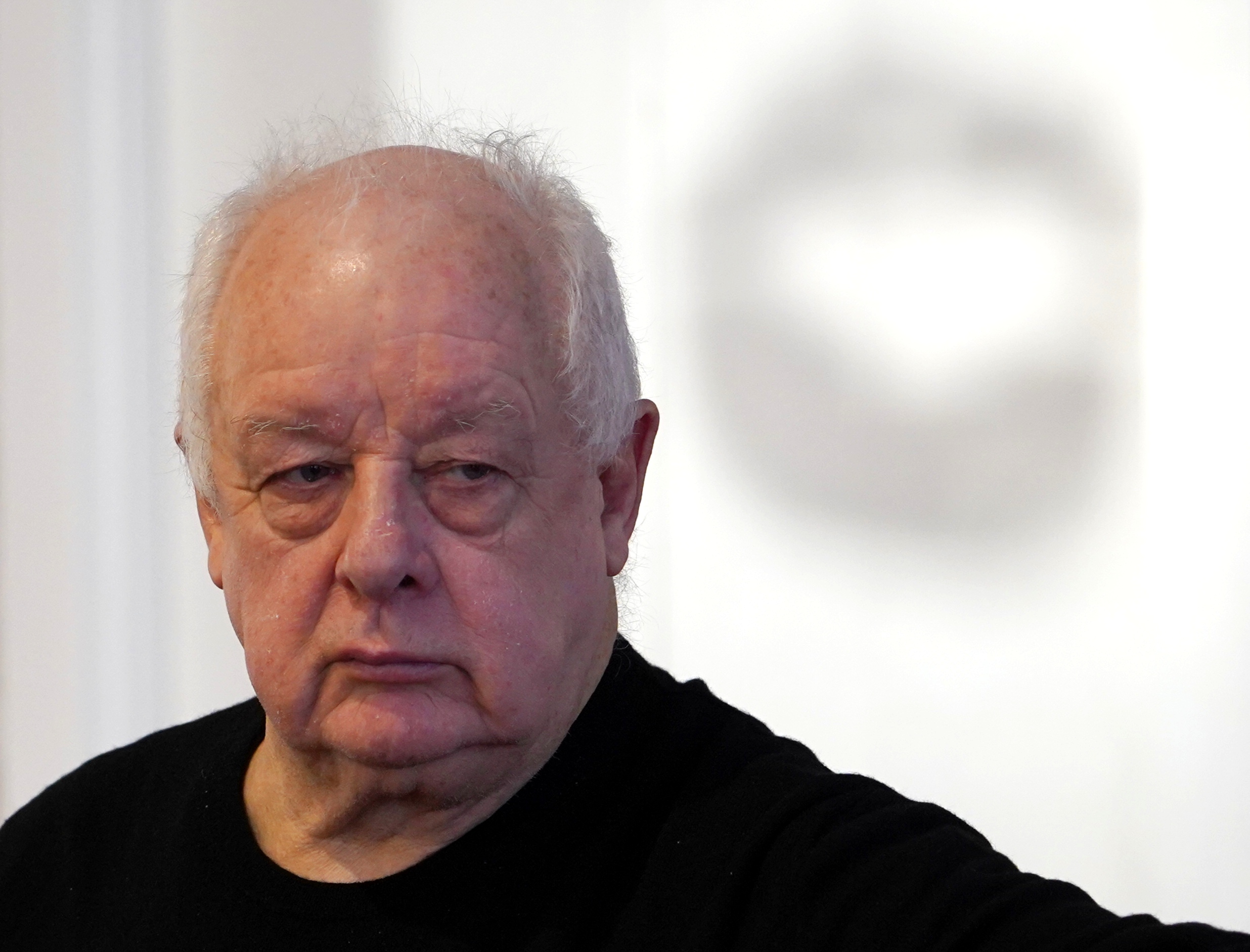 Jim Sheridan, ayer en Valladolid. / Miriam Chacon
