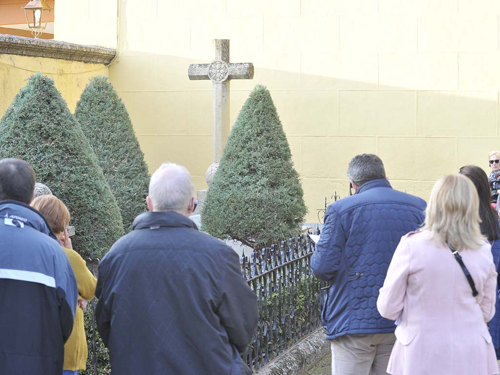 Una de las visitas de la programación ‘Tiempo de ánimas’ de una pasada edición.