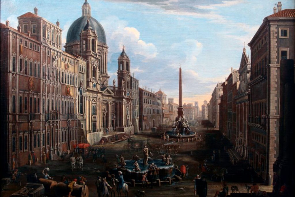Viviano Codazzi Vista de la Piazza Navona Viviano Codazzi Vista de la Piazza Navona