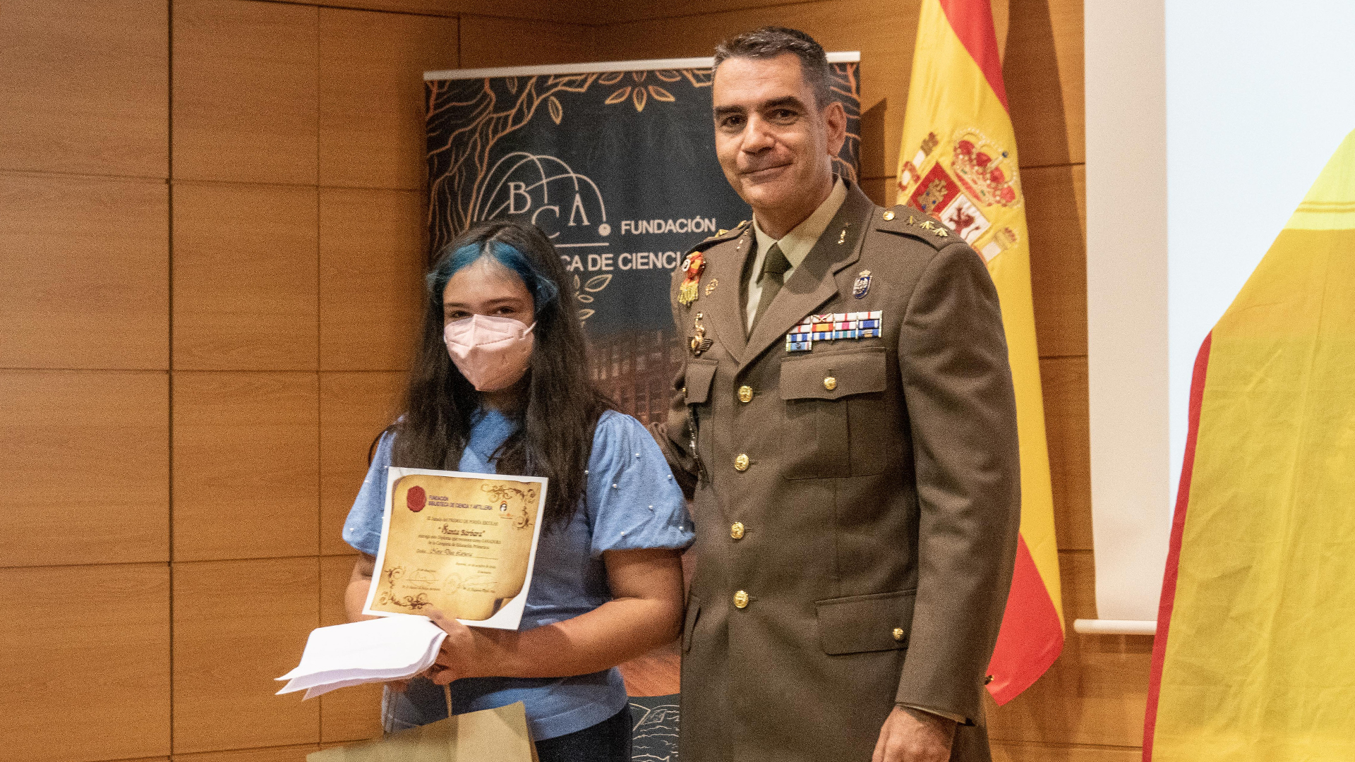 Acto de entrega de premios en la Academia de Artillería. / NEREA LLORENTE