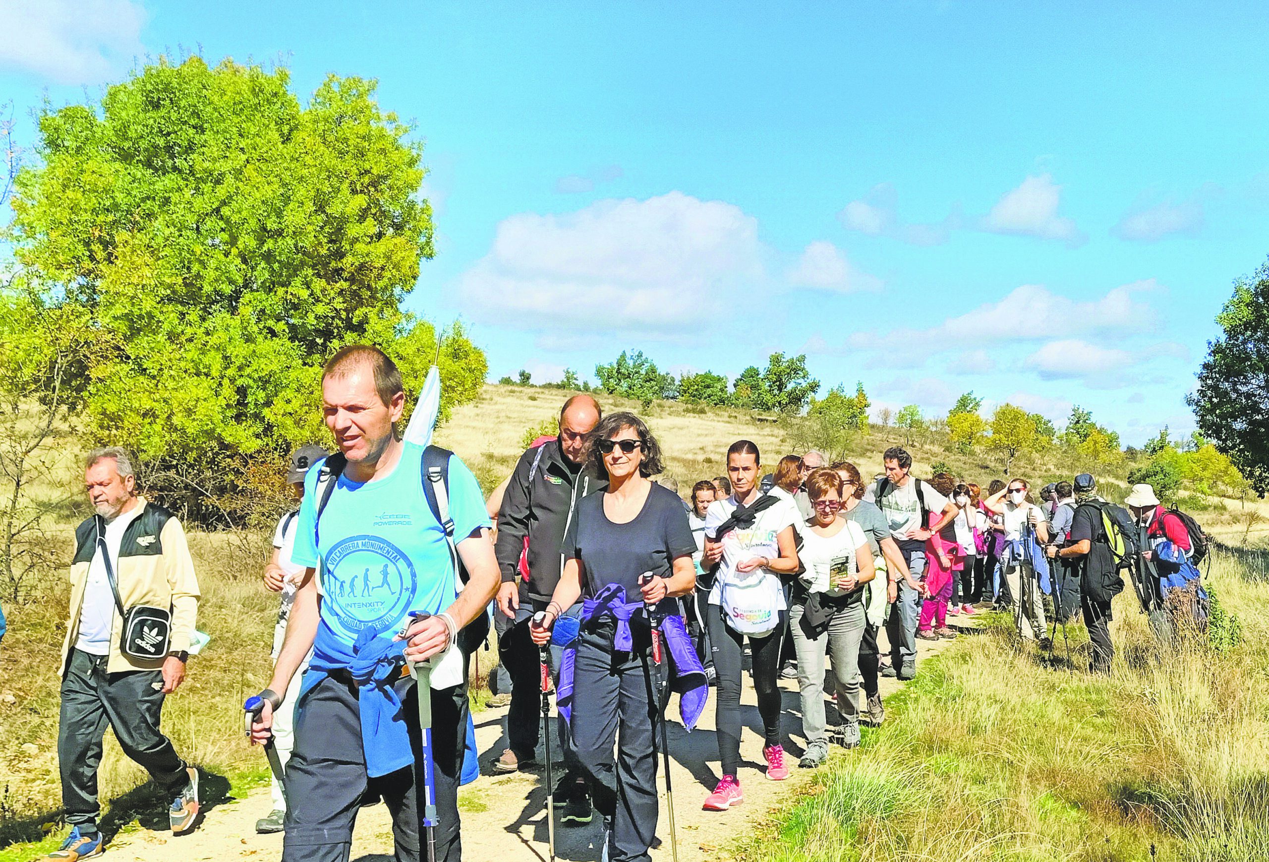 diputacion camino san frutos rutas