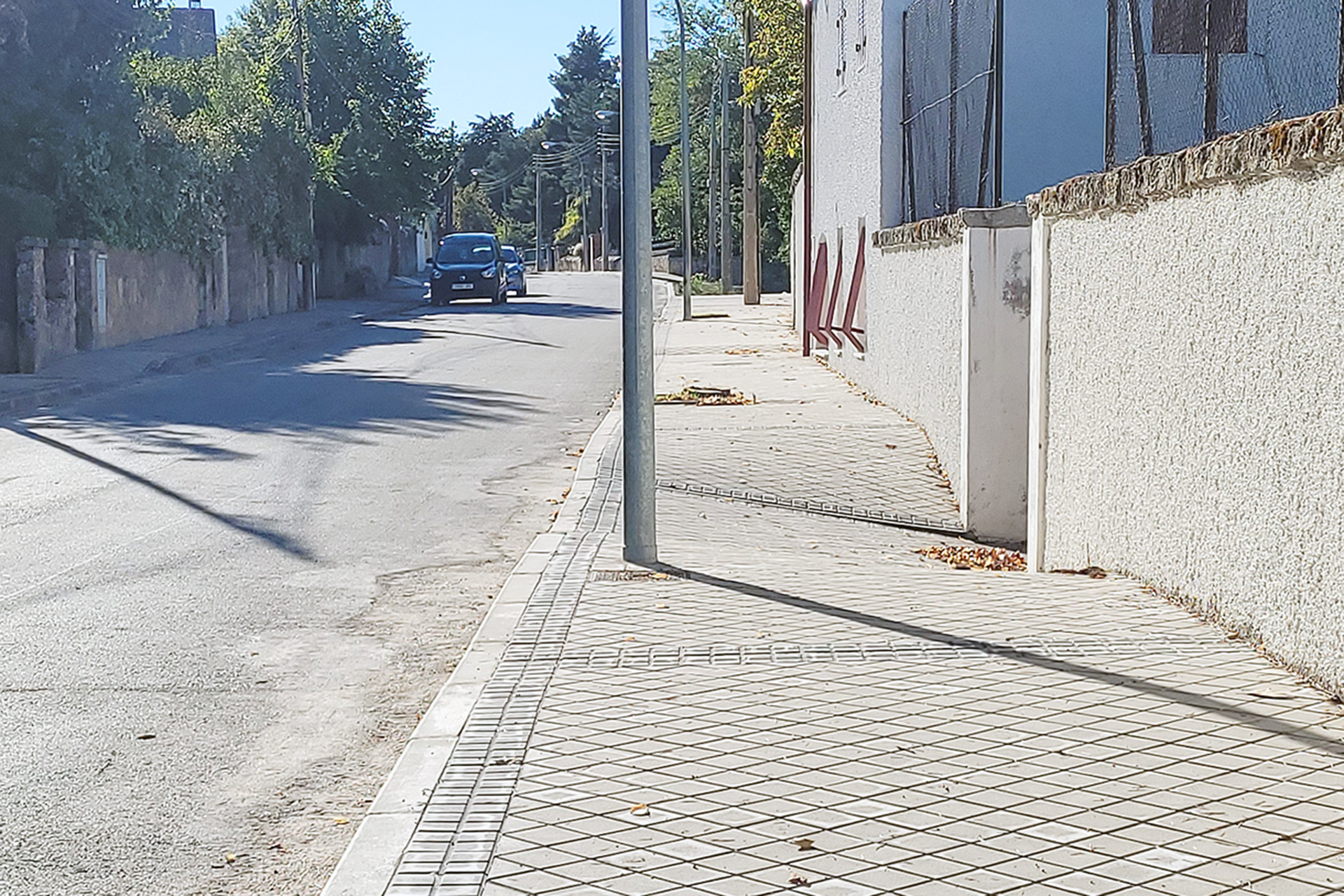 el espinar calles aceras 1