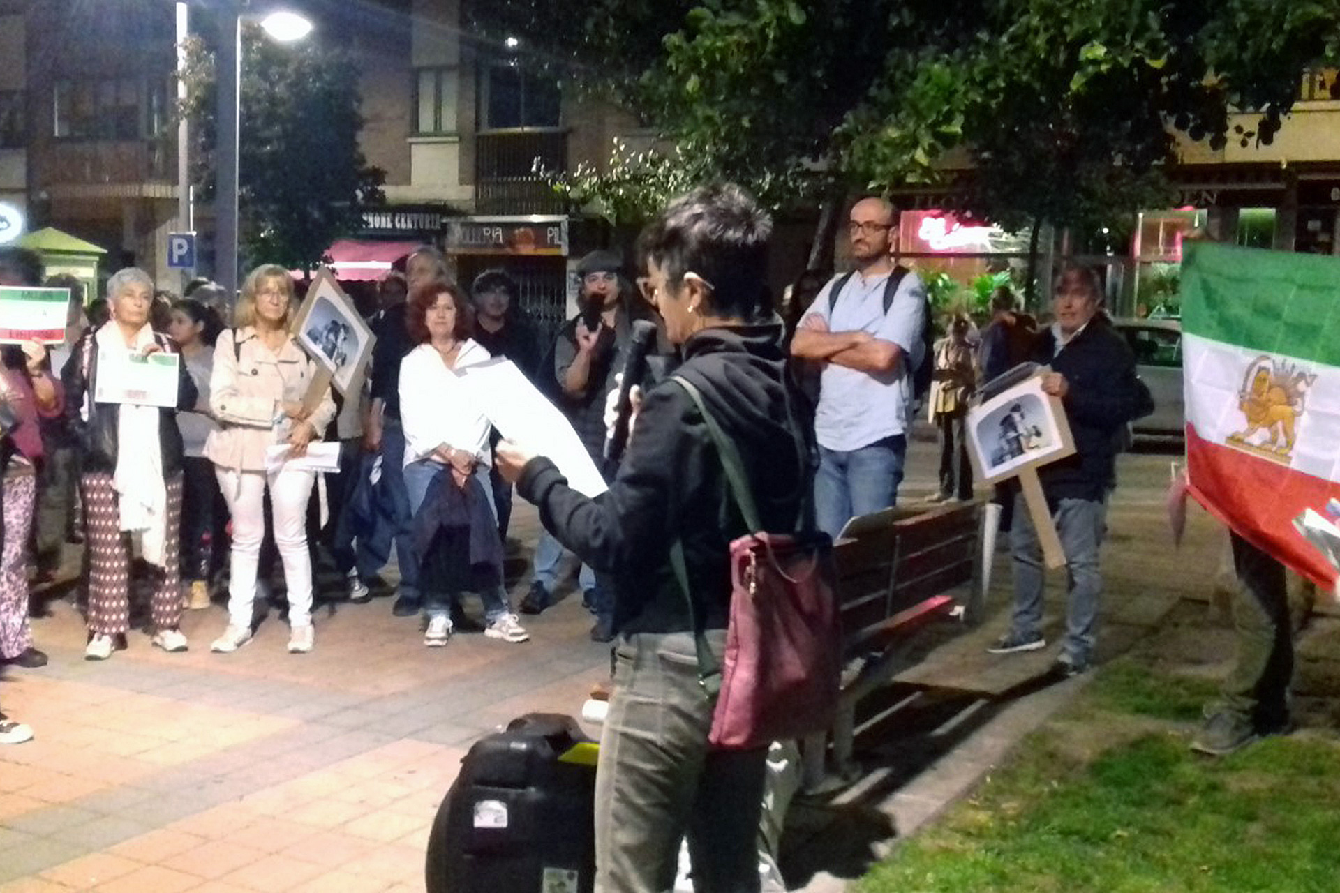 foro social concentracion apoyo mujeres iranies