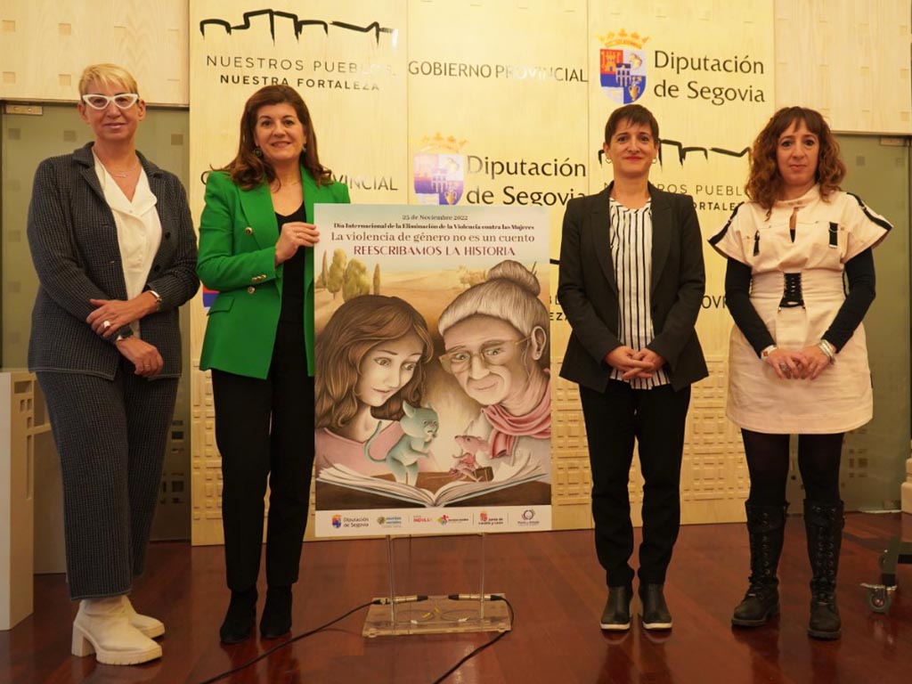 Presentación de la campaña de la Diputación para el 25-N.