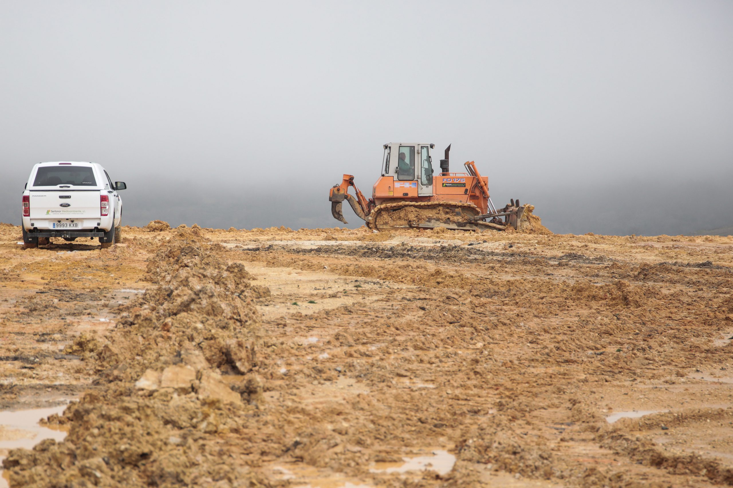 Terrenos dónde se ubicará la nueva base de helicópteros. / Campillo