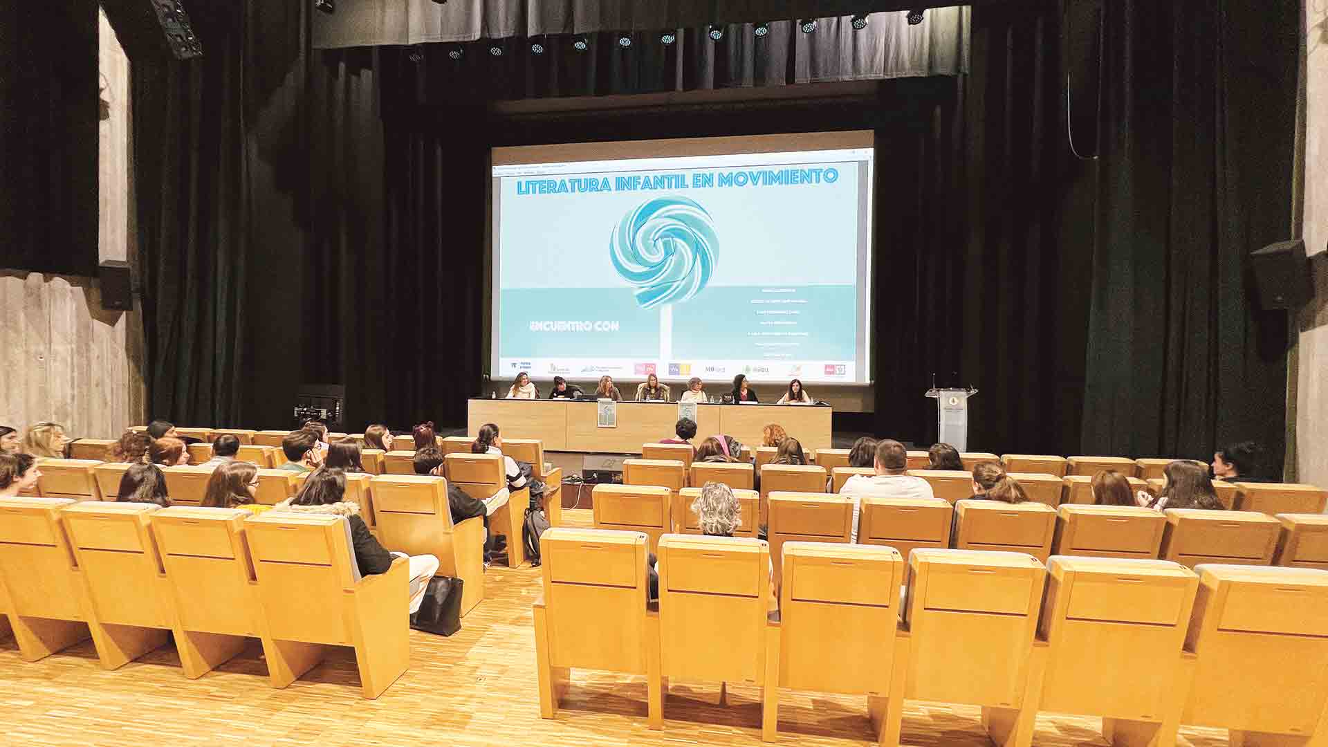 Momento de la Jornada Literatura en movimiento. / Eva Álvarez Ramos