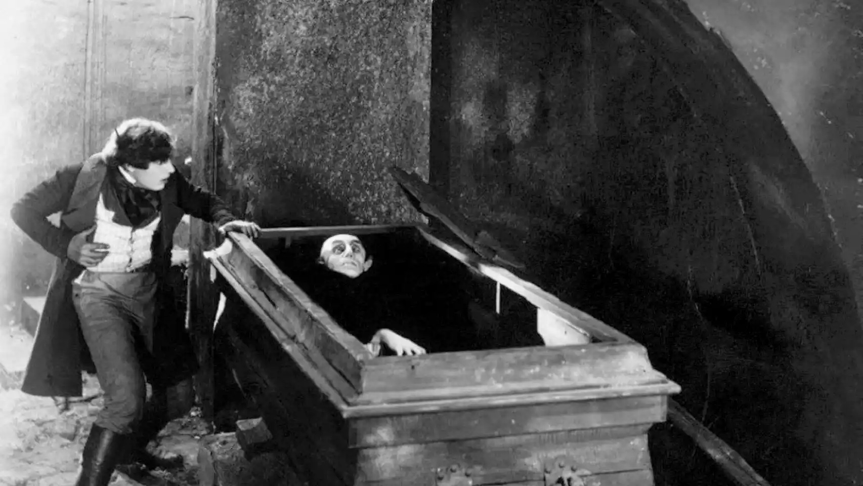 Un fotograma del filme, del director Friedrich Wilhem Murnau.