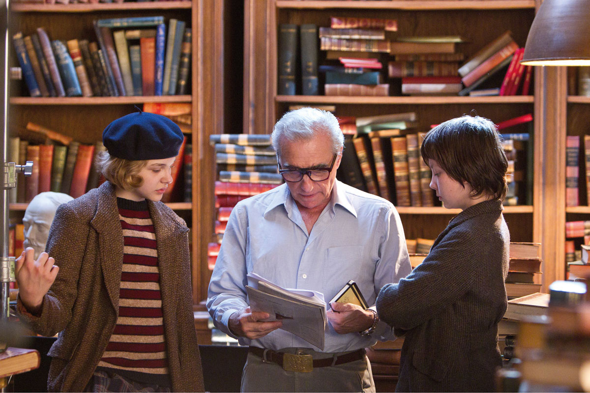 Scorsese en 'La invencion de Hugo'
