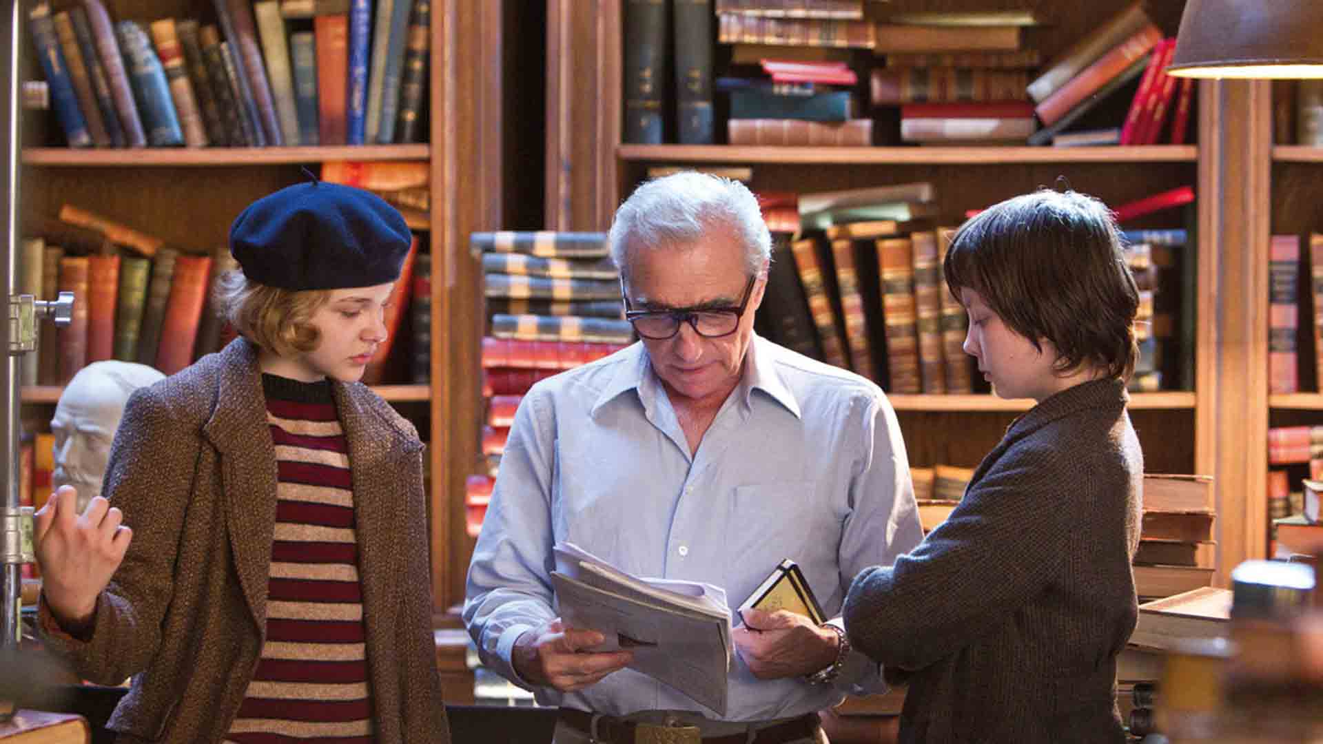 Scorsese en ‘La invención de Hugo’.