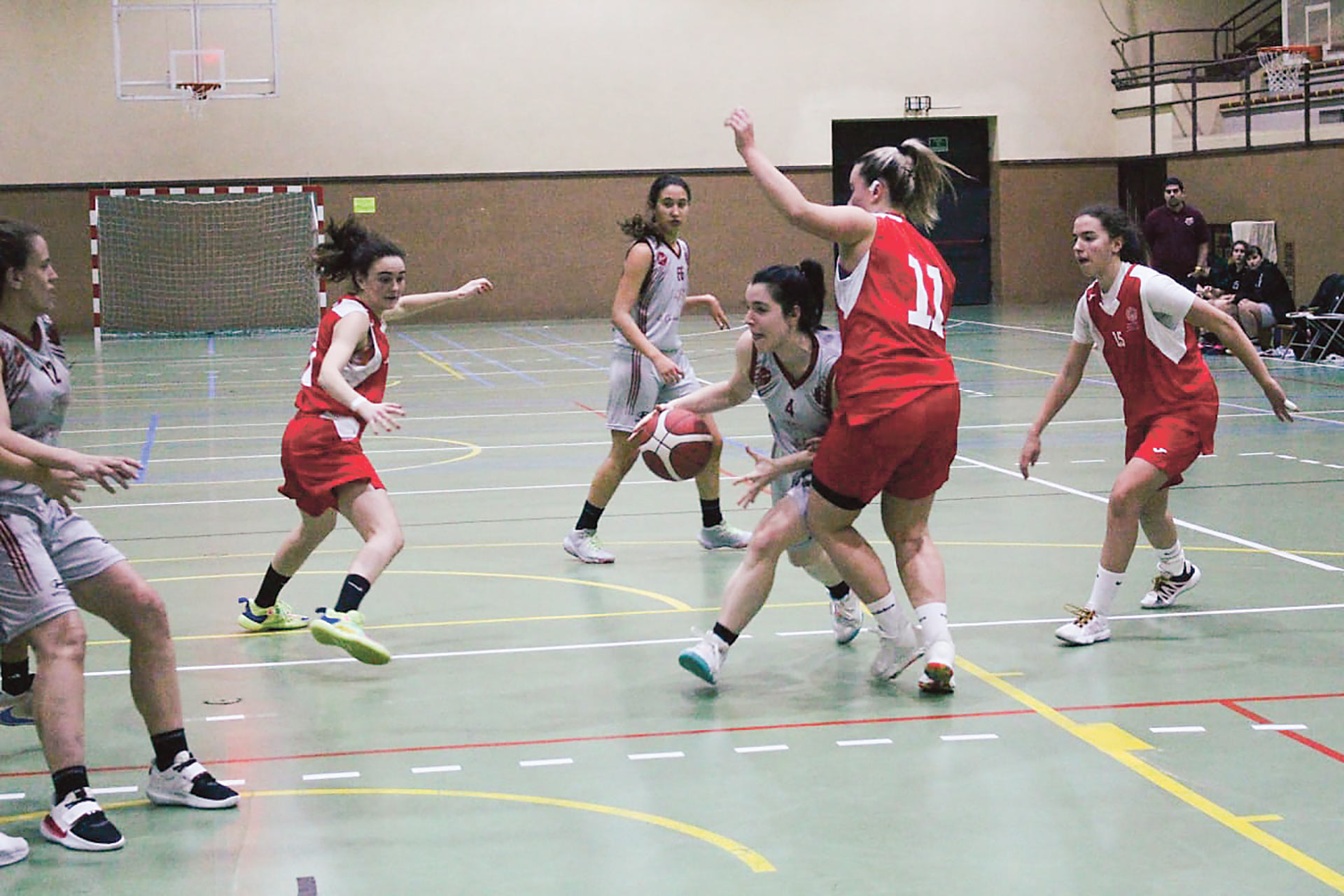 Imagen del encuentro que El Cochinillo Segoviano disputó en Salamanca./ M. MARTÍN