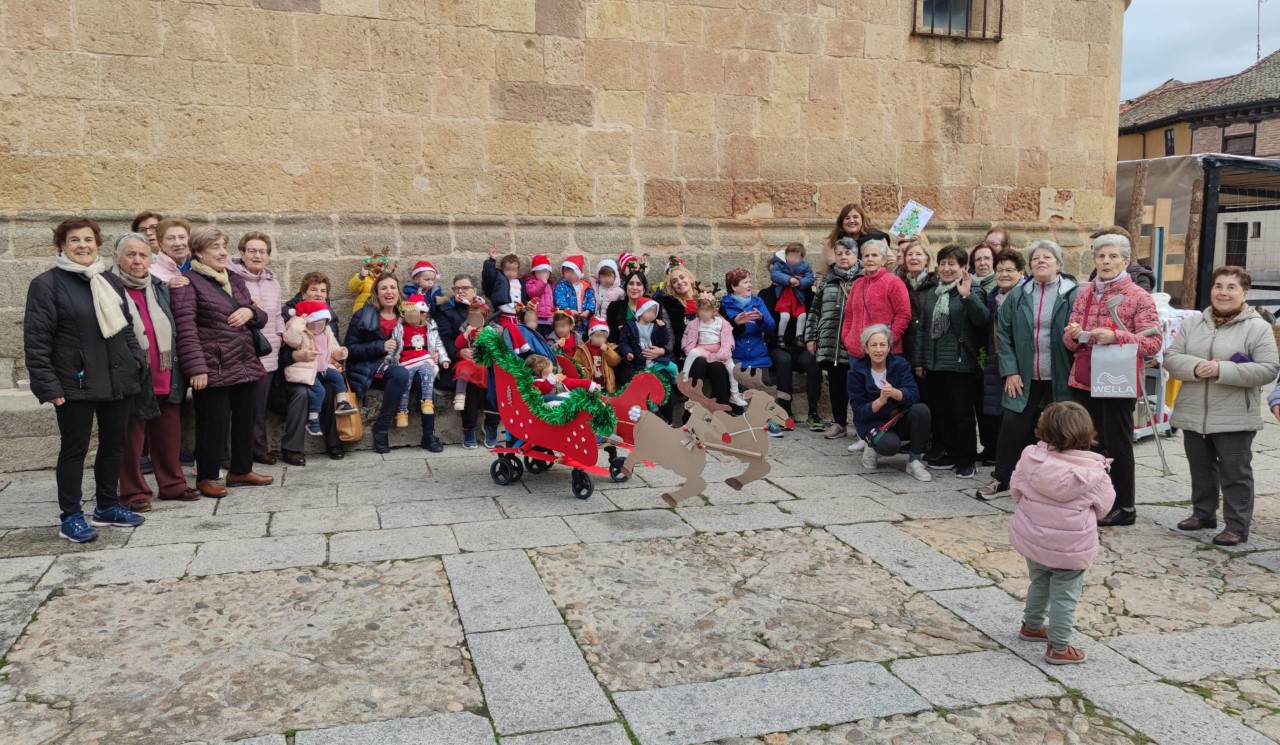Encuentro navideño con los alumnos de 'La Senda' 1 8 2 navidad la senda