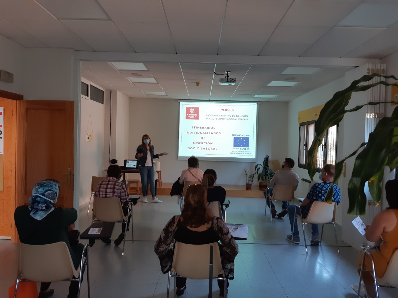 Itinerarios de inserción socio laboral en Cáritas Diocesana de Segovia. / EL ADELANTADO