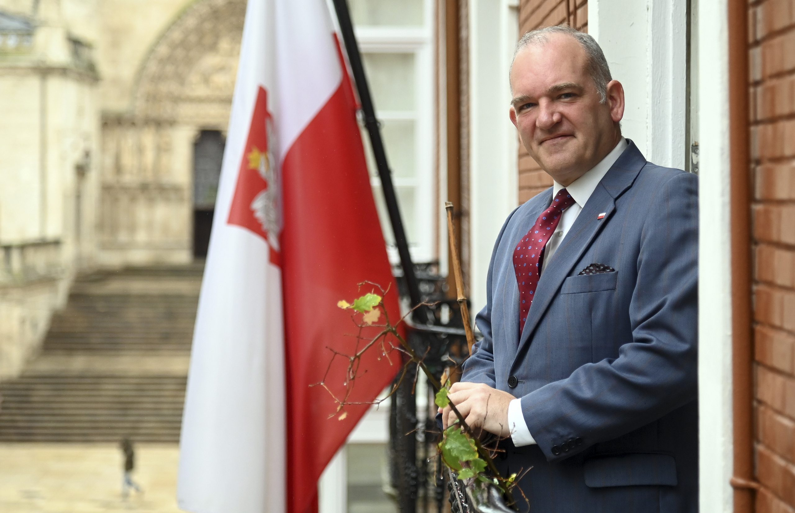 El cónsul honorario de Polonia en Castilla y León, Álvaro Enrique de Villamayor.