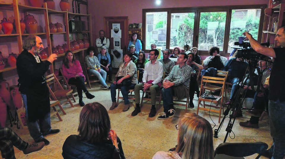Encuentro ‘Con Fuego y Barro’ en Fresno de Cantespino. Foto: Herminio Ramos
