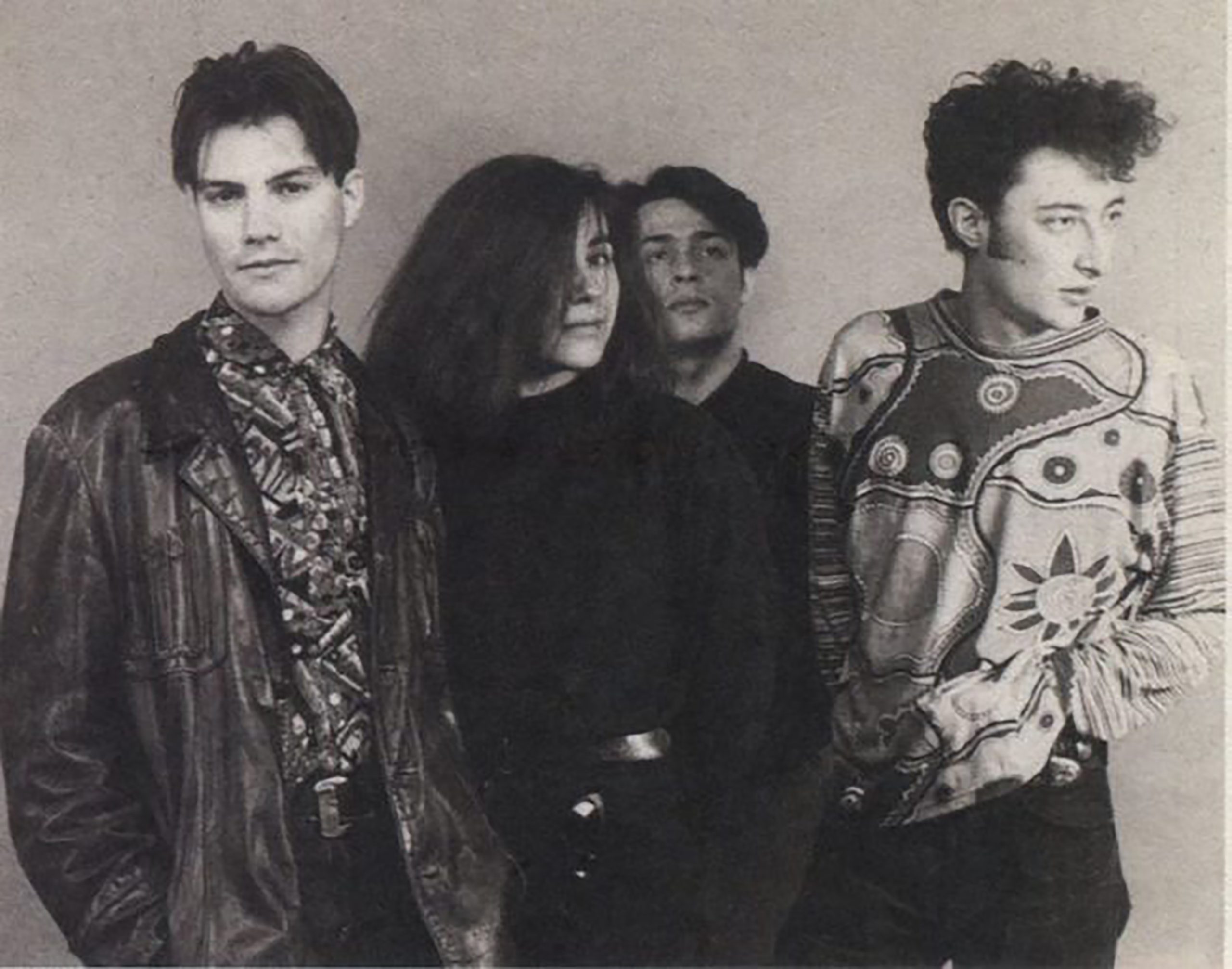 Formación original del grupo granadino "Los Planetas".