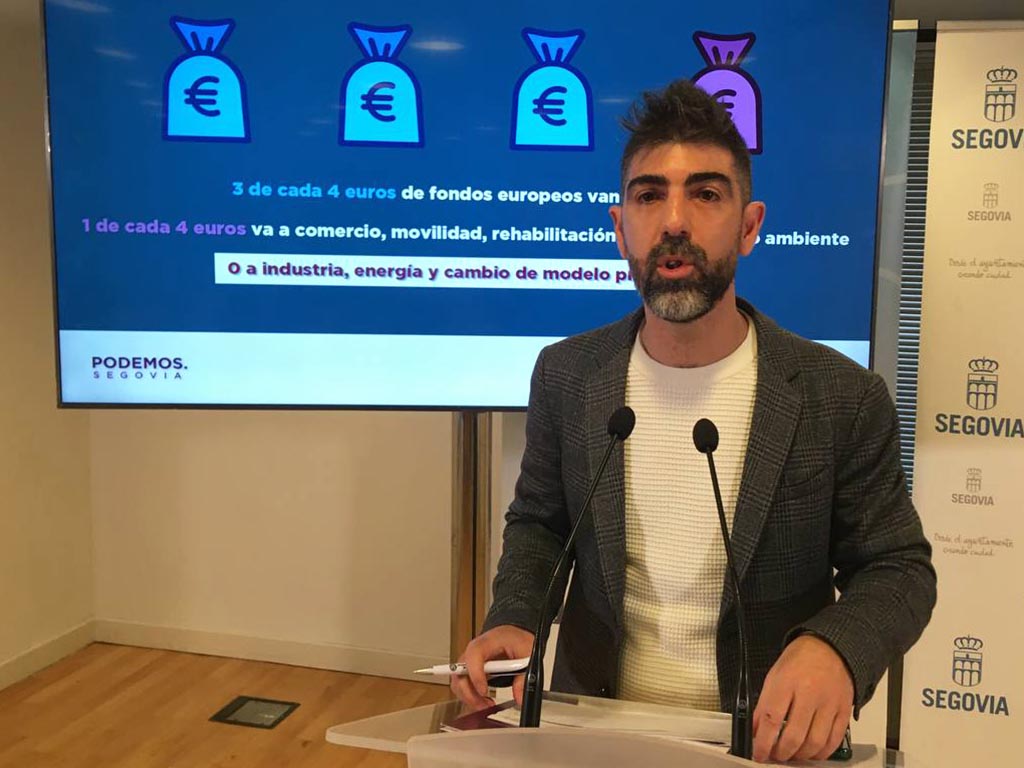Guillermo San Juan, en rueda de prensa. / EL ADELANTADO