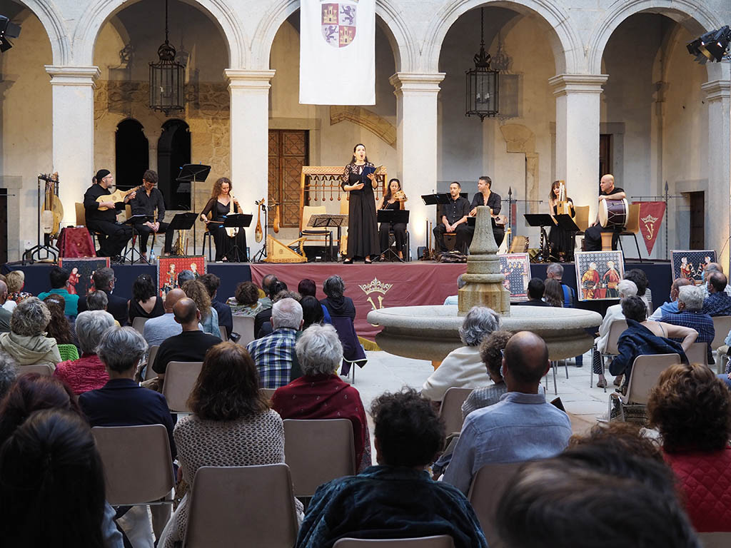 Actuación de Ensemble Alfonsi, dentro del ciclo de MUSEG. / EL ADELANTADO