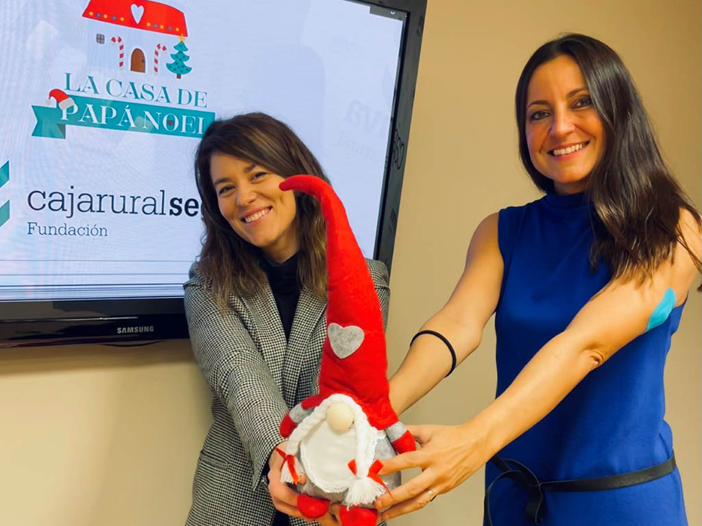 Presentación de la Casa de Papá Noel, de la Fundación Caja Rural. / EL ADELANTADO
