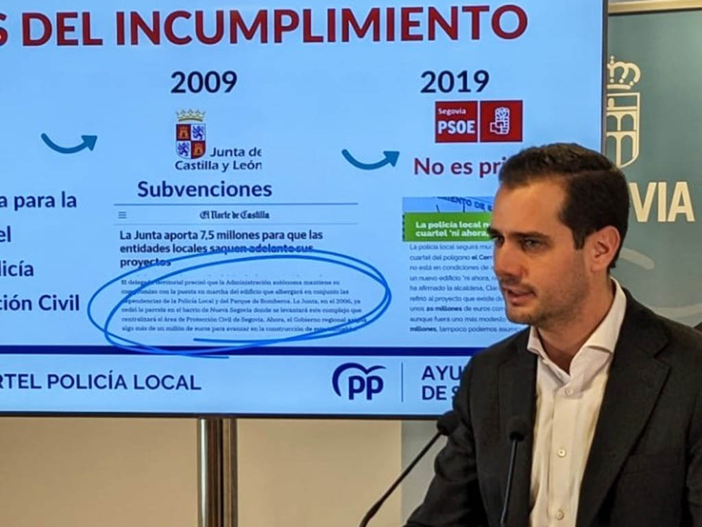 El portavoz del PP, Pablo Pérez. / EL ADELANTADO