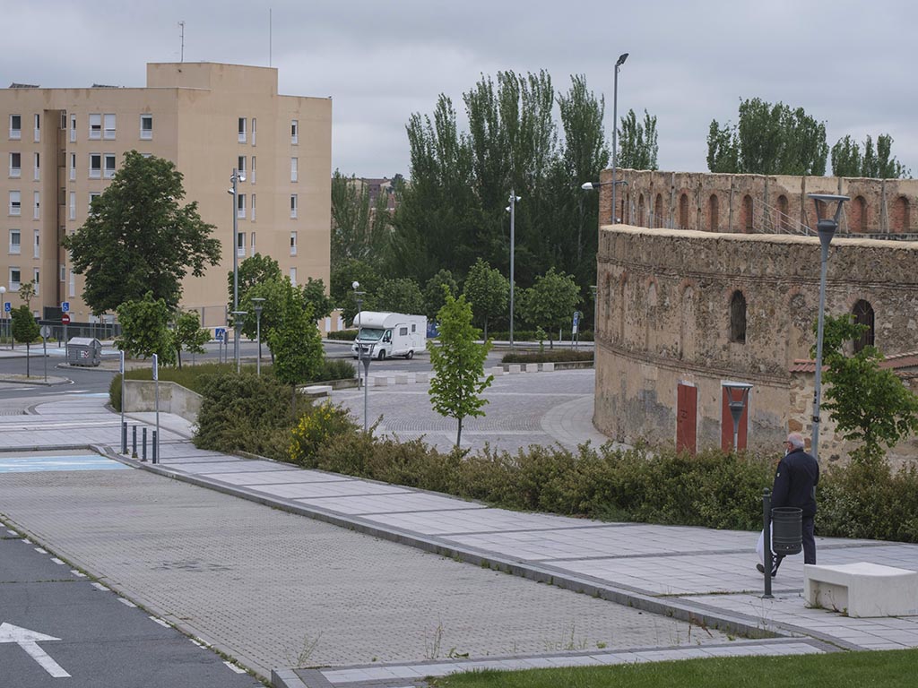 Acuerdo para la construcción de cien viviendas para jóvenes en el sector de la Plaza de toros 1 Sector de la plaza de toros de Segovia. / EL ADELANTADO