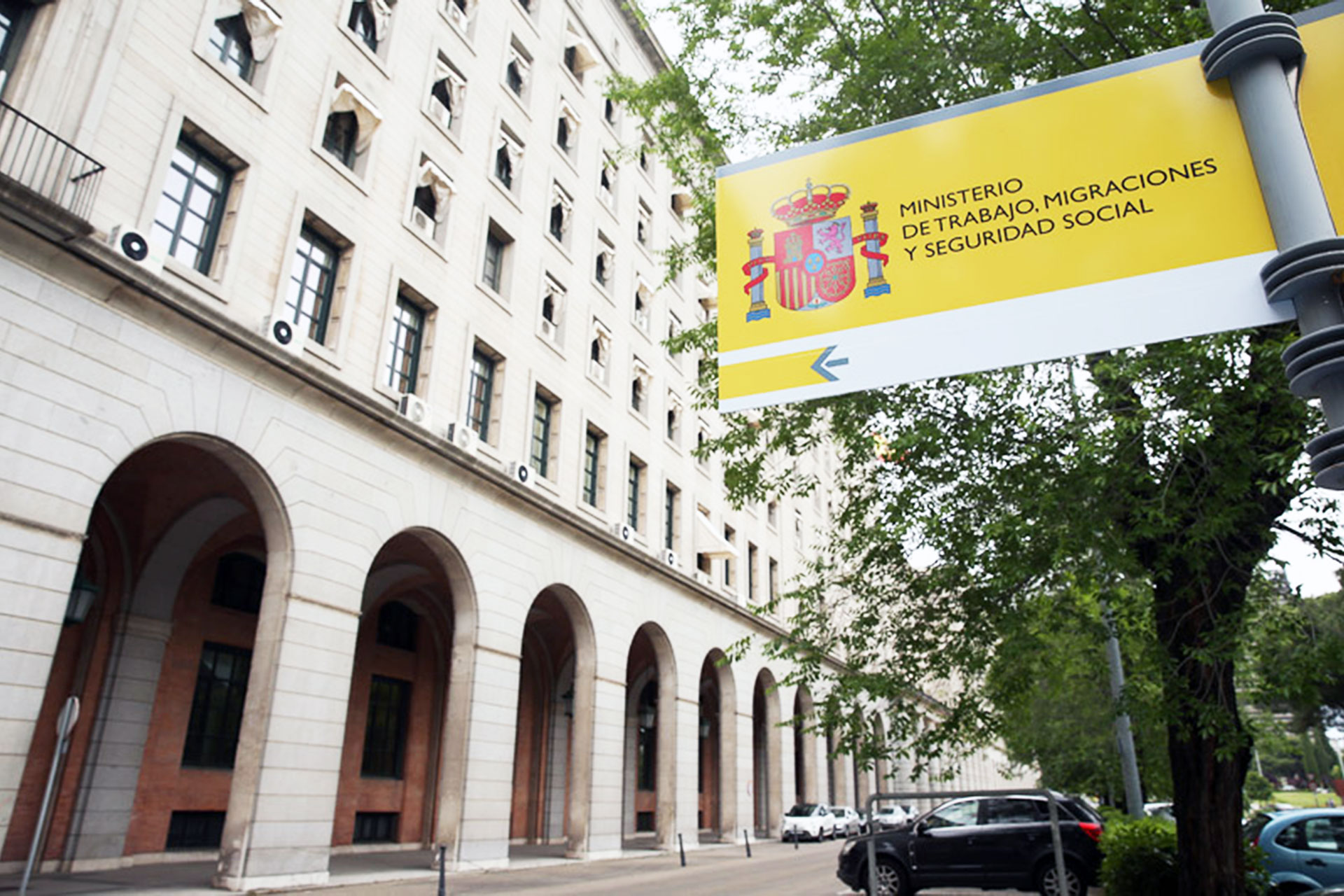 Sede del Ministerio de Trabajo.