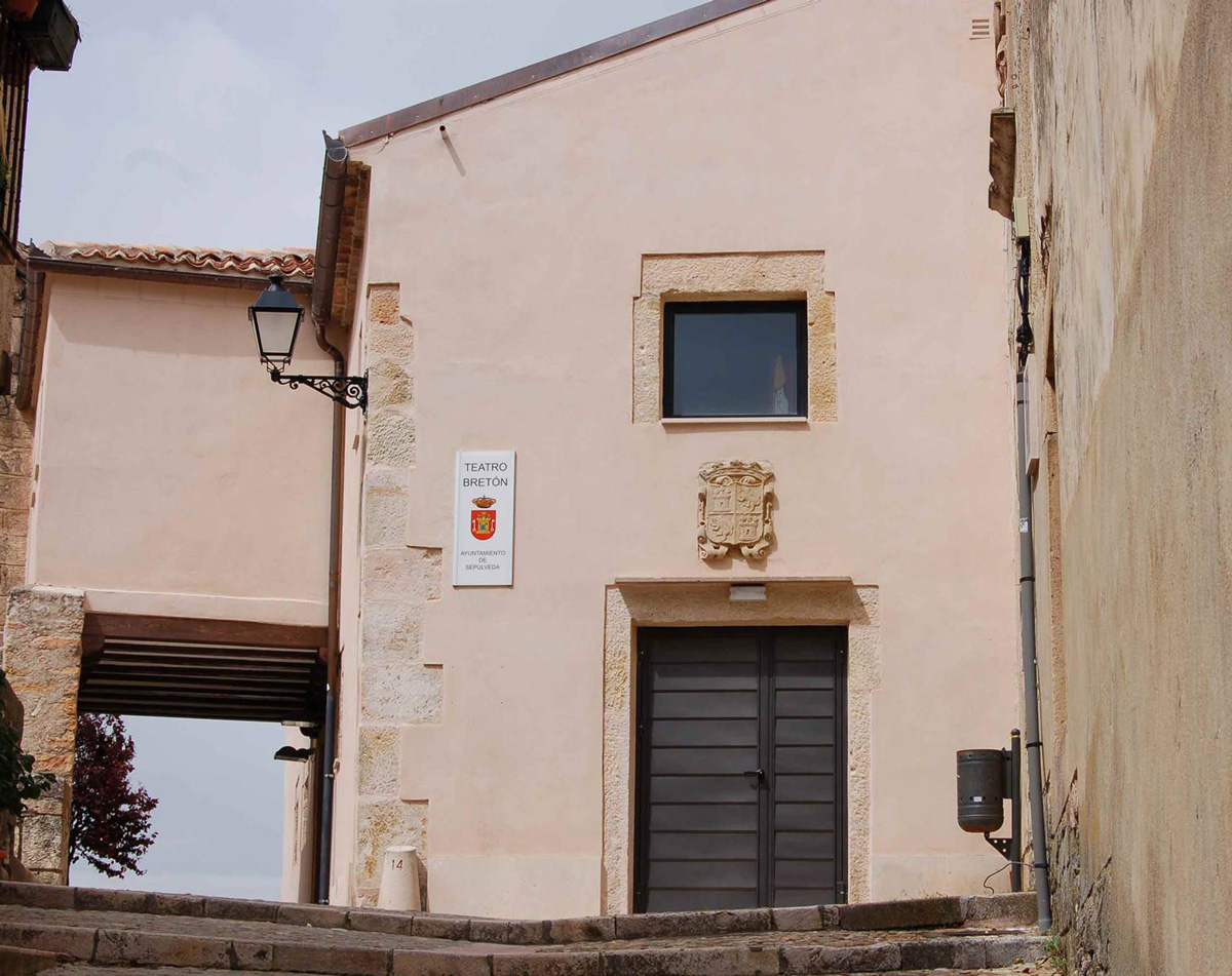 Teatro Bretón en Sepúlveda.