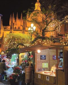 Un concurso para mostrar la Segovia más navideña 2 flores