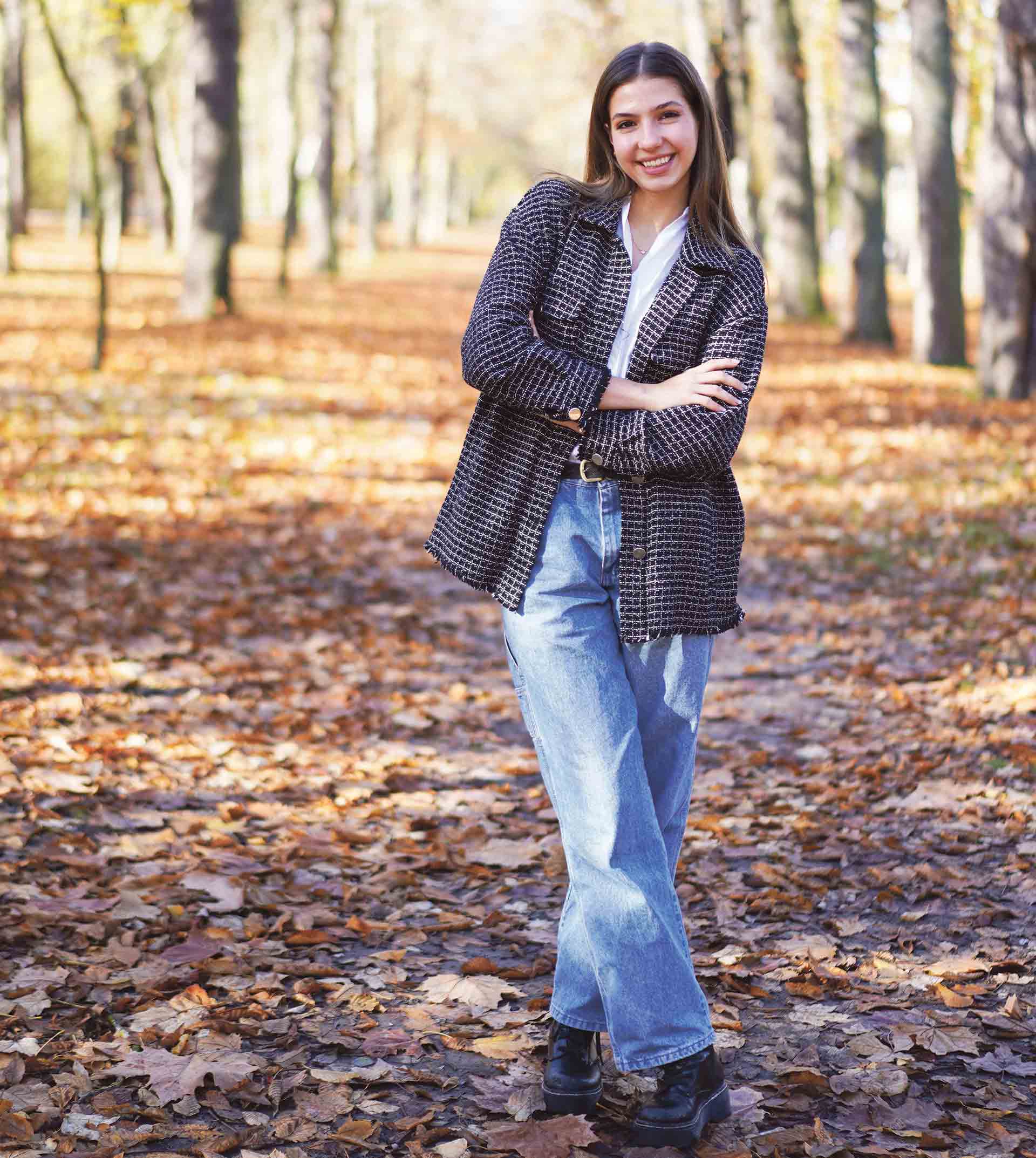 Manuela Moscoso estudia segundo año del grado en Comunicación y Medios Digitales. / Roberto Arribas