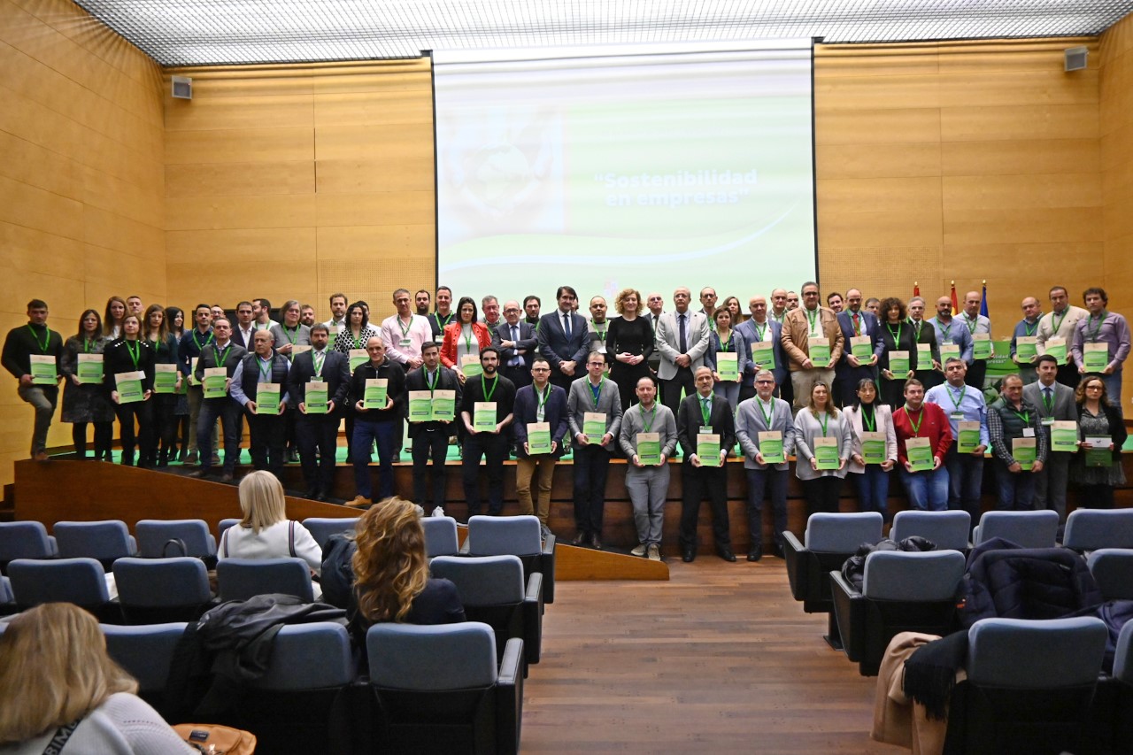 Acto de entrega de reconocimientos.