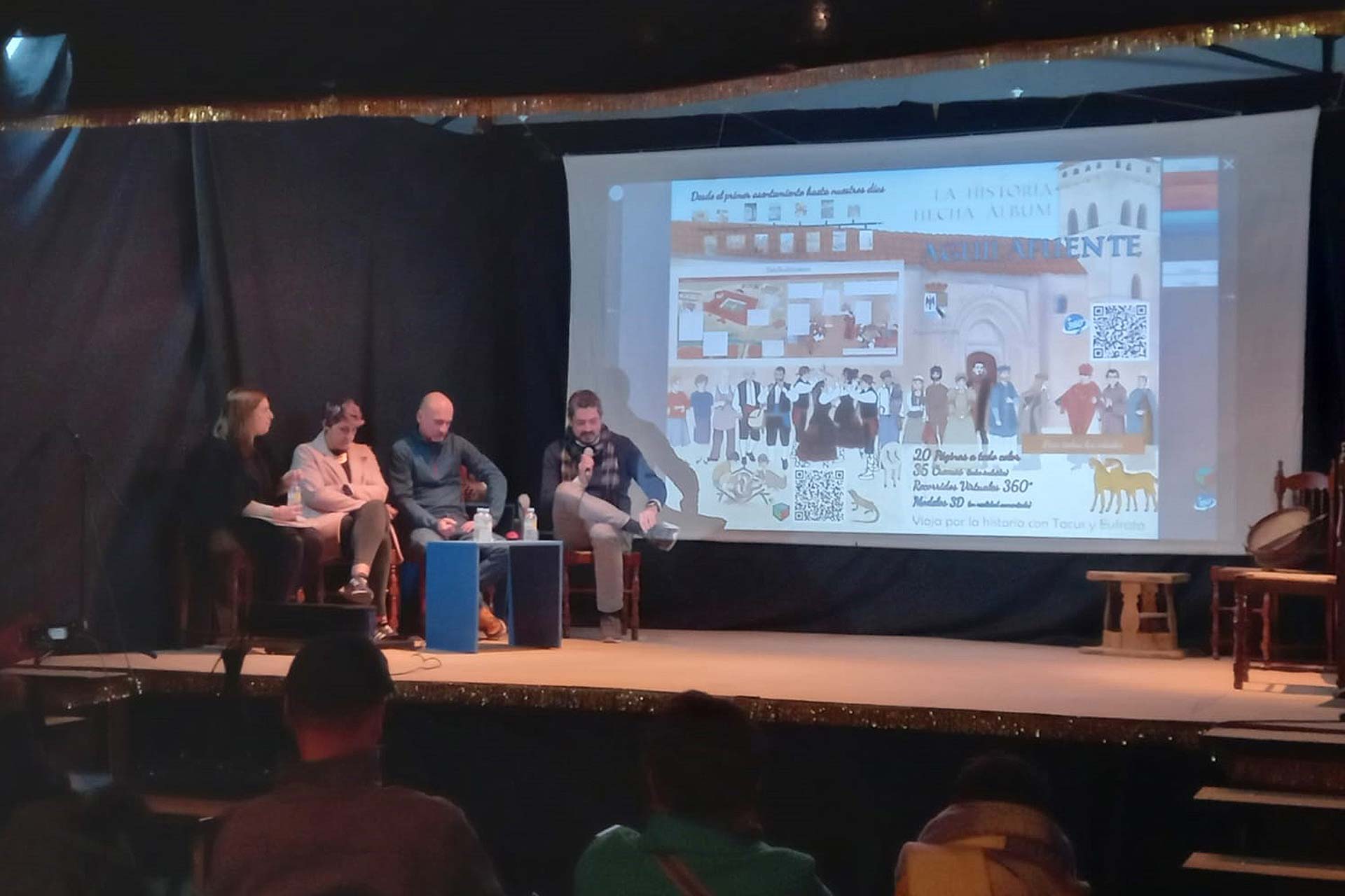 Un momento del acto de presentación celebrado en la mañana del pasado sábado./EL ADELANTADO