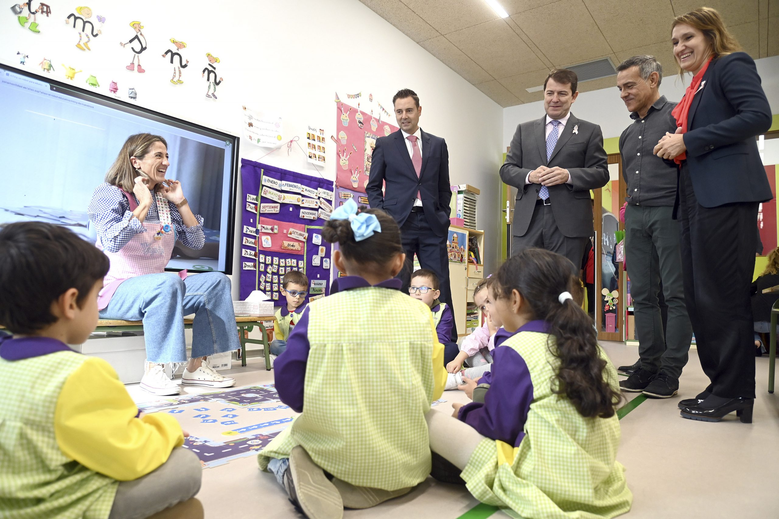 Durante 2022, fueron 9.993 los niños que obtuvieron una plaza gratuita en educación infantil. / Ricardo Ordóñez
