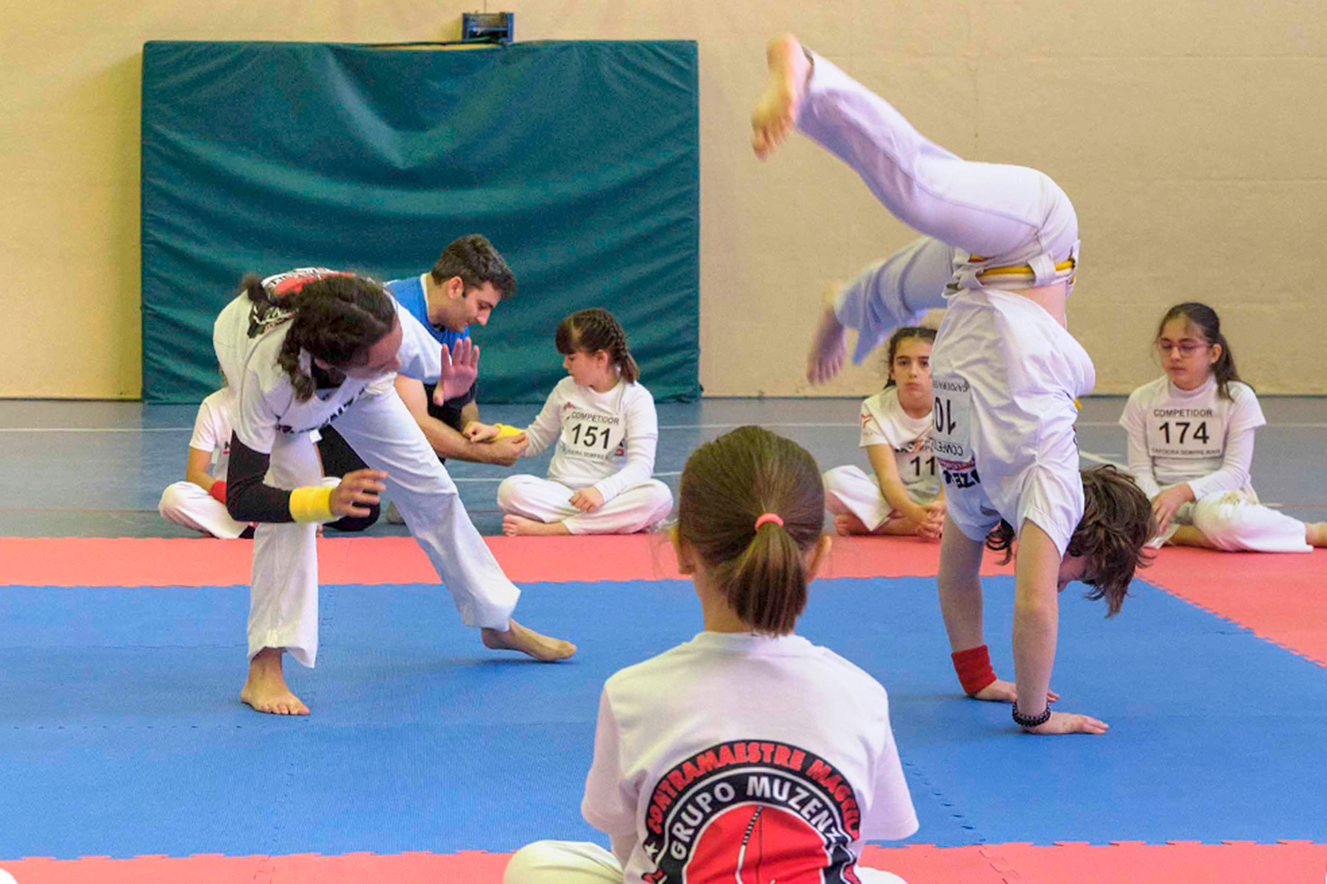 Una de las acrobacias presenciadas durante el campeonato. / KAMARERO