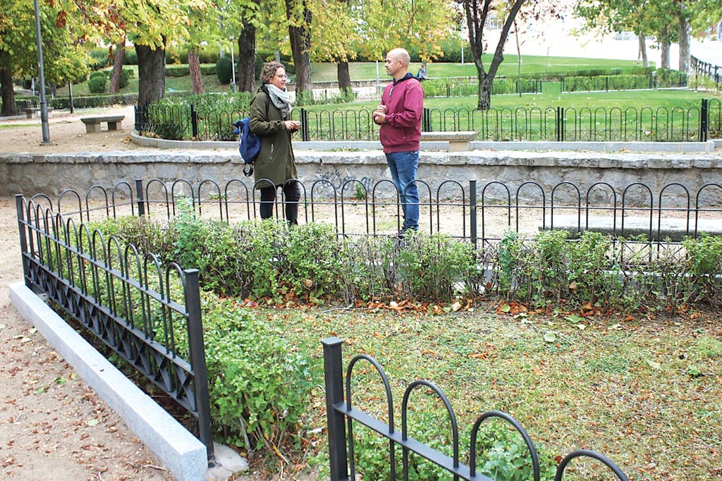 Concejal Angel Galindo Jardines Villangela