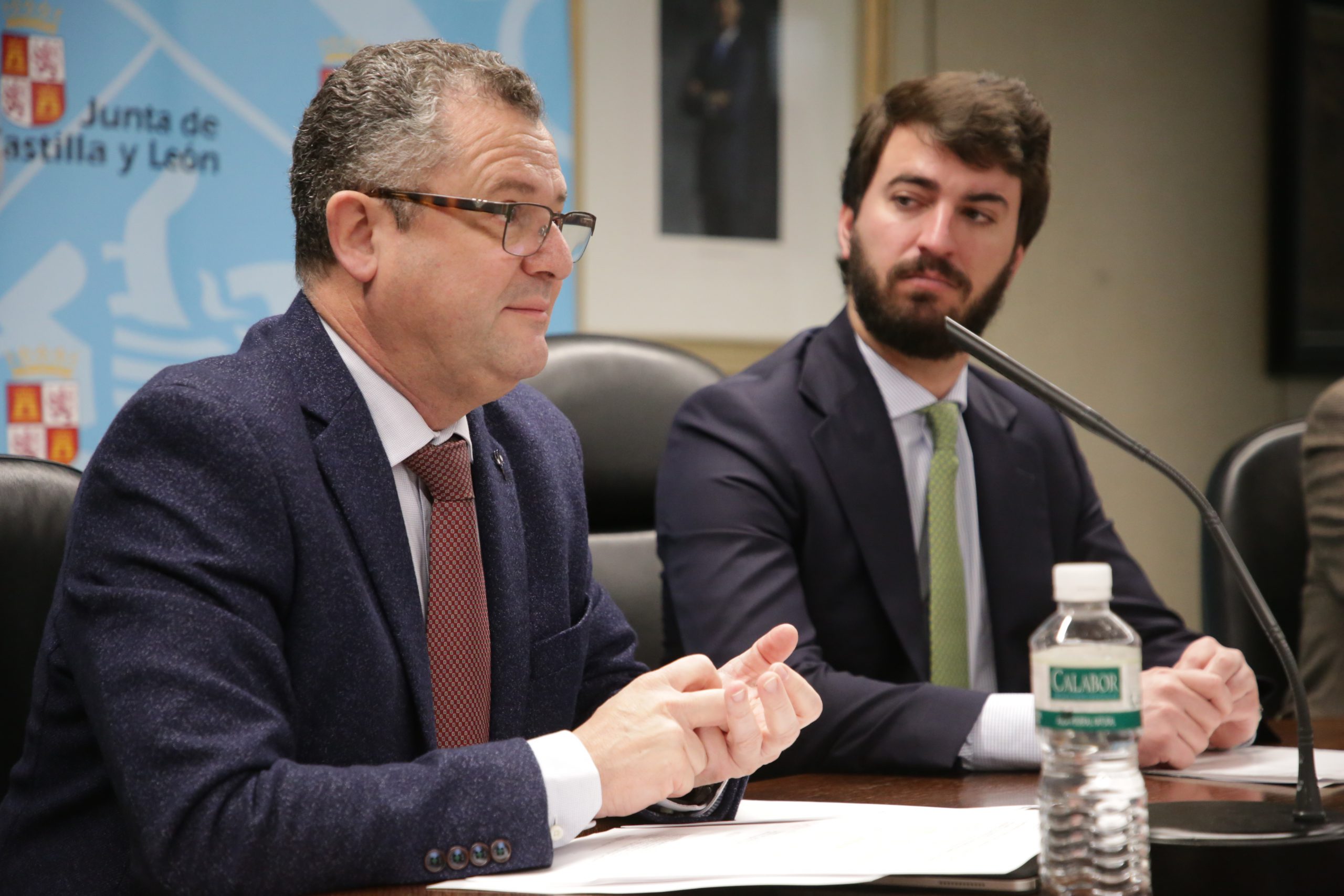 El Consejero de Agricultura y el Vicepresidente de la Junta presentaron un informe de medidas anti incendios.