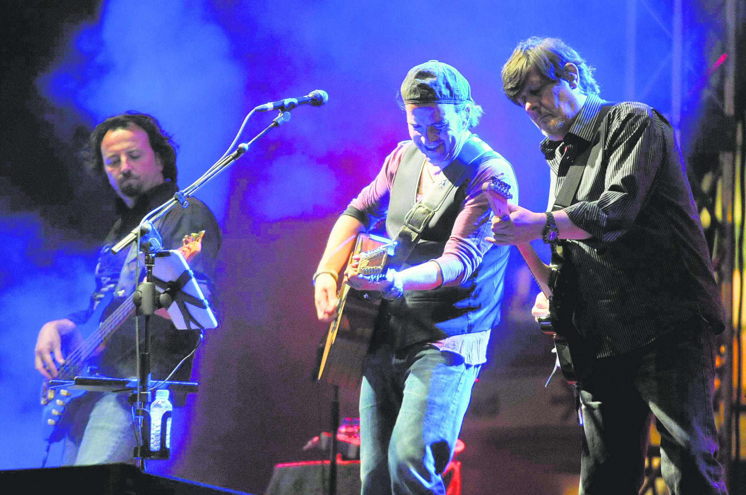 Los Secretos, en concierto./ ALBERTO BENAVENTE