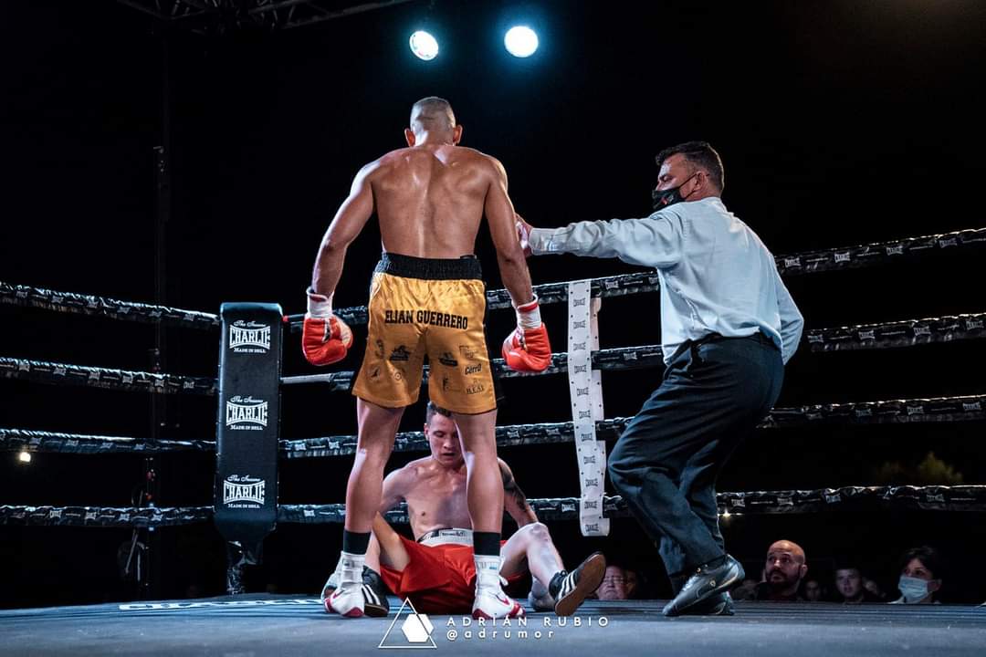 El segoviano Elian Guerrero, en una foto de archivo, boxeará en Turégano.