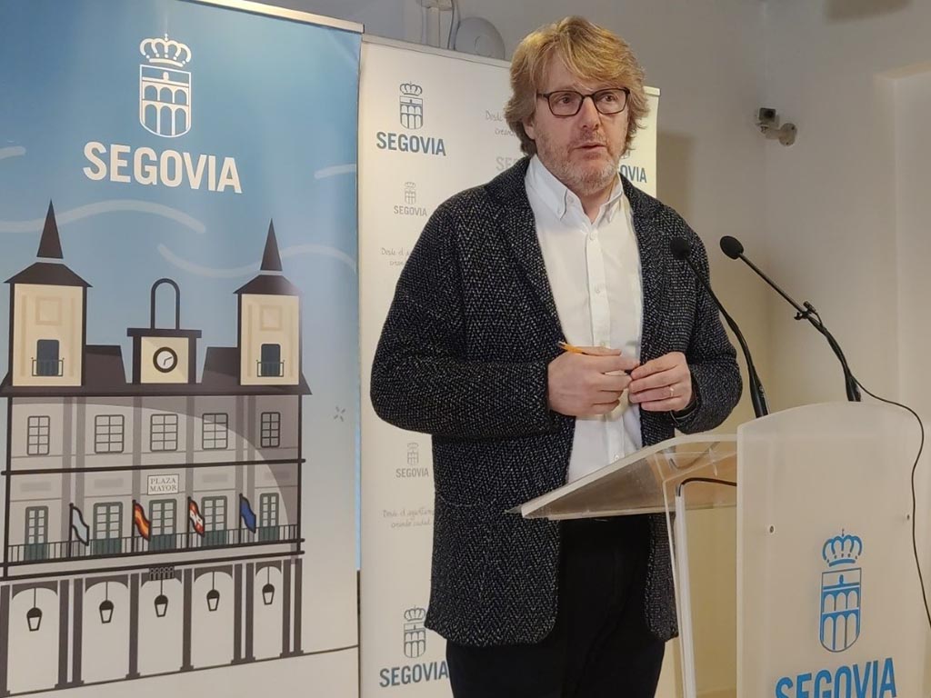 El concejal de Hacienda del Ayuntamiento de Segovia, Jesús García Zamora. / EL ADELANTADO