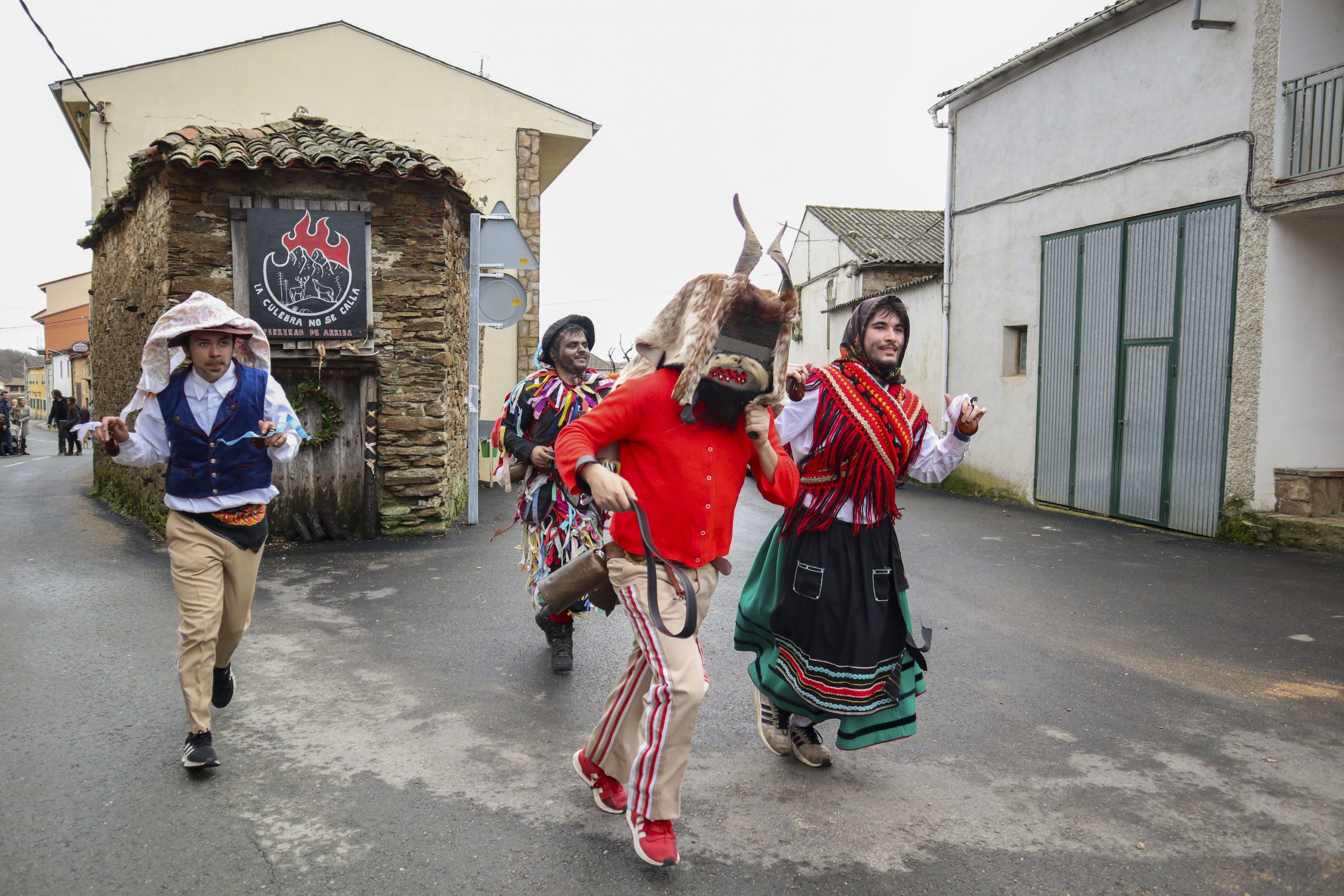 Mascarada de la Filandorra, en Ferreras de Arriba.