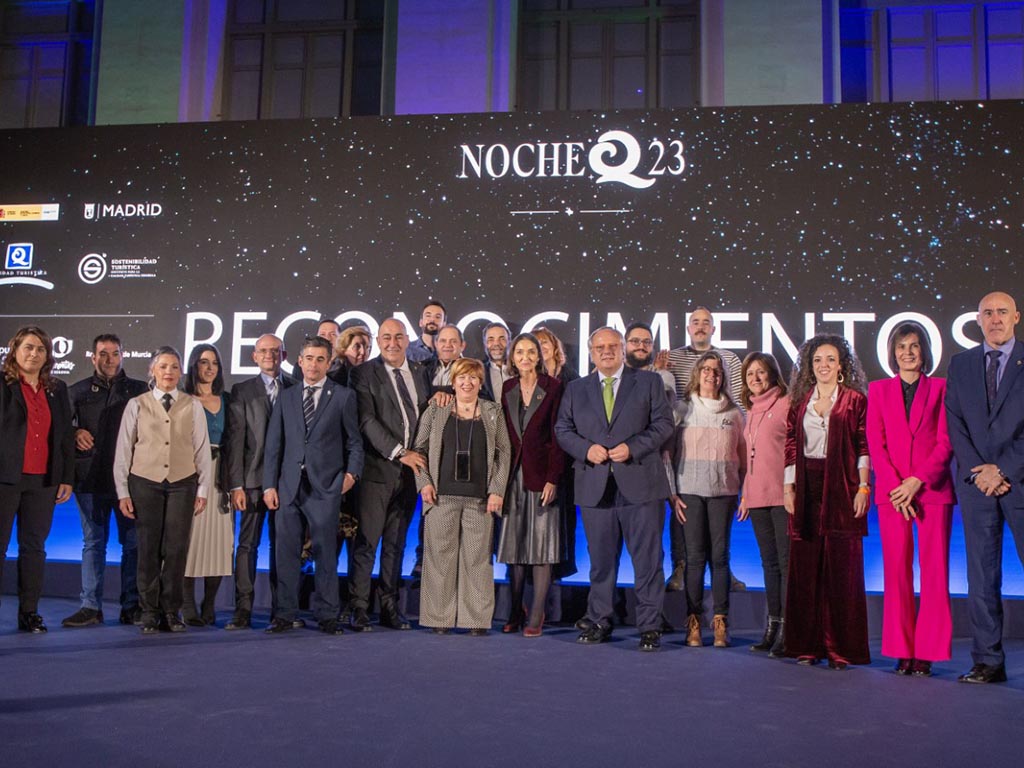 Gala de la 'Noche Q' de calidad turística. / EL ADELANTADO