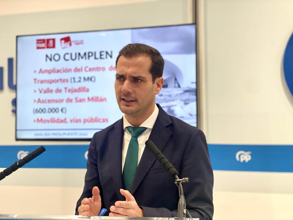 El portavoz del PP en el Ayuntamiento de Segovia, Pablo Pérez. / EL ADELANTADO