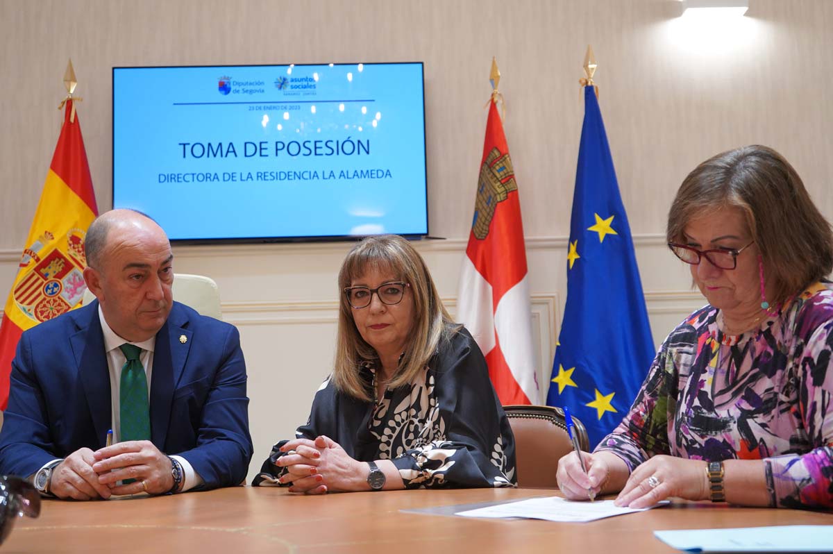 Toma de posesión de la directora de la Residencia de Mayores ‘La Alameda’.