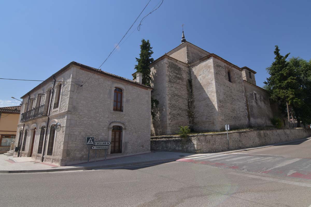 Localidad segoviana de Olombrada. Foto: José Antonio Santos