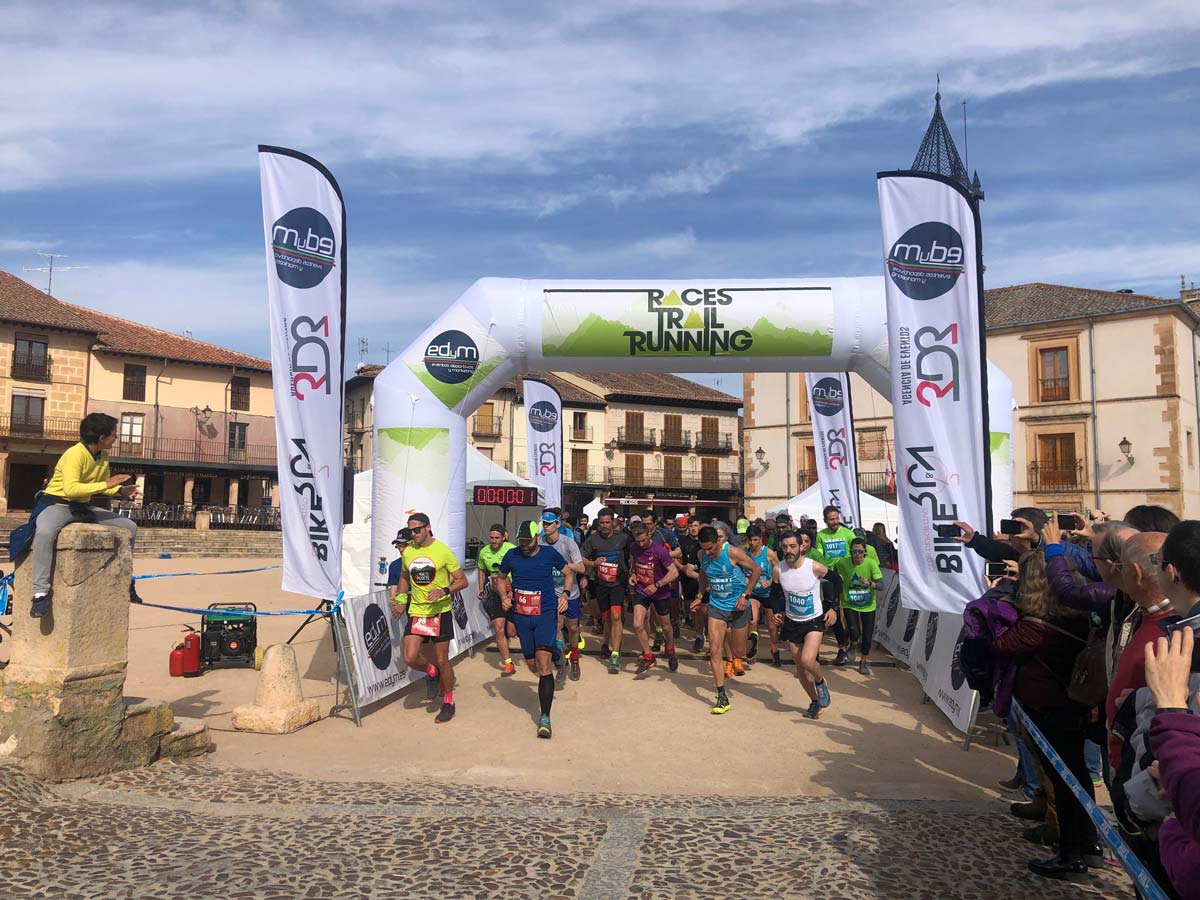 Edición anterior de la carrera riazana ‘Trail Los Molinos’.