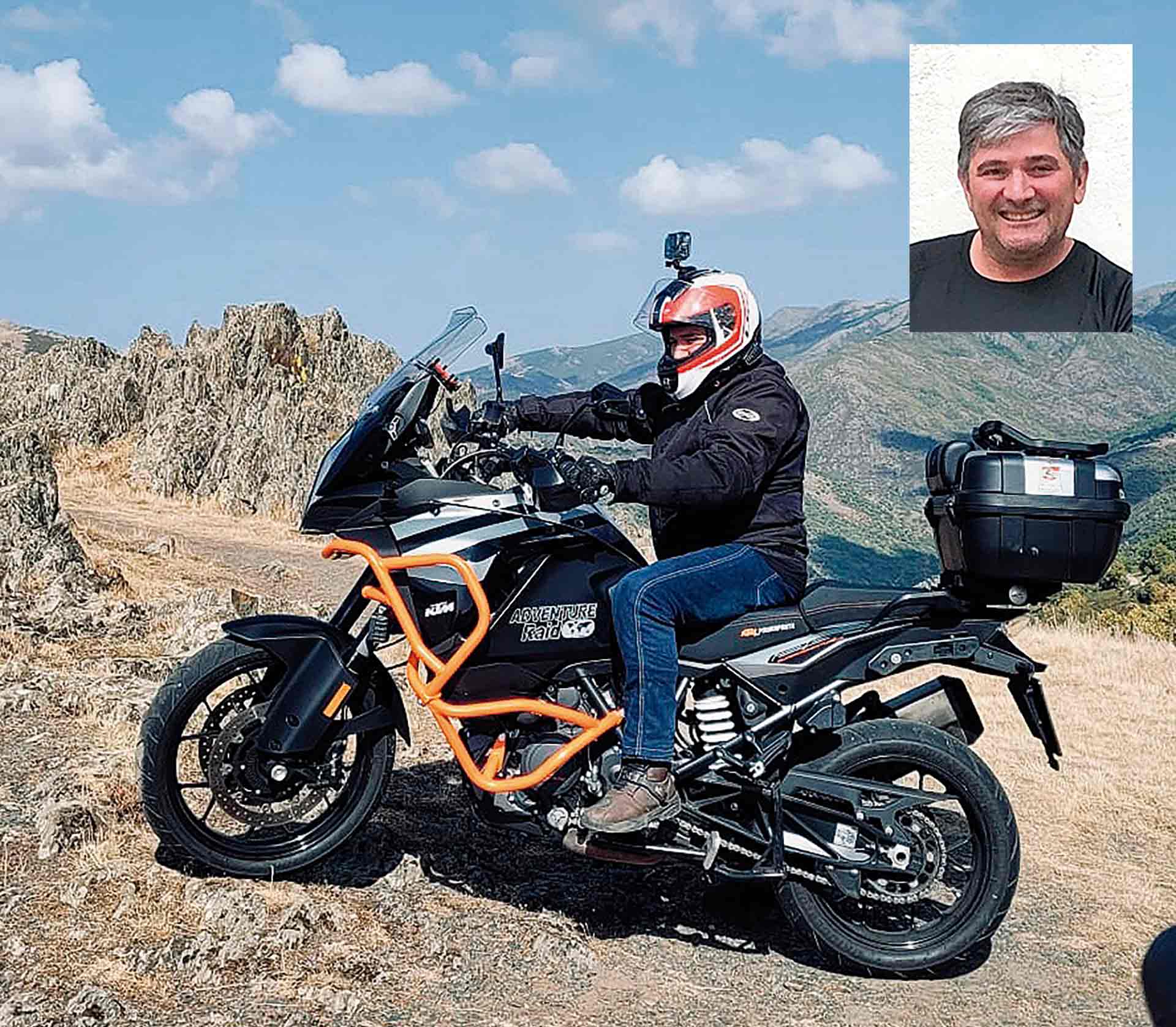 Juan López Velasco lleva desde niño su pasión por el mundo del motociclismo.