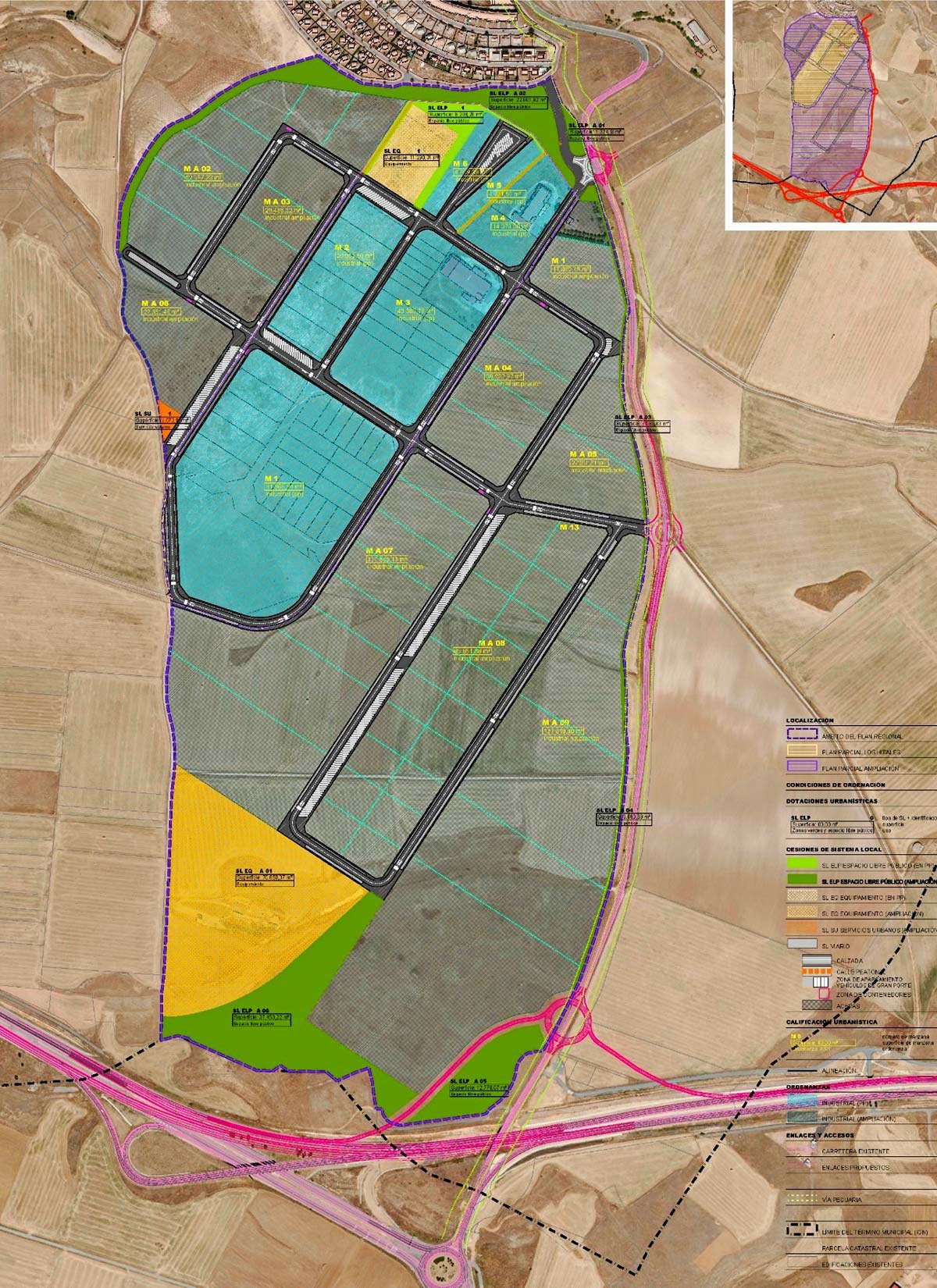 Plano de la propuesta.