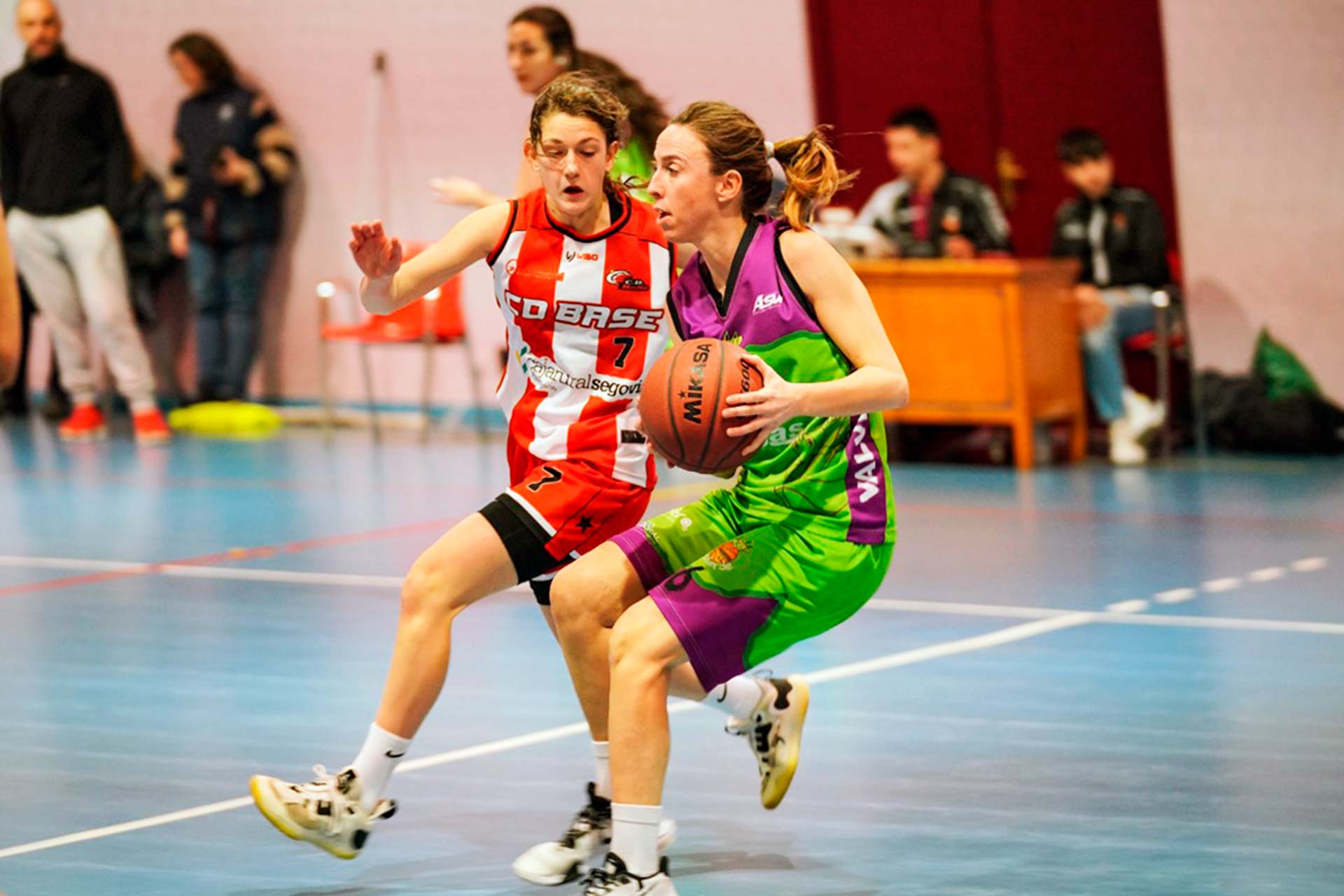 Un momento de la final. / MIGUEL ÁNGEL FERNÁNDEZ