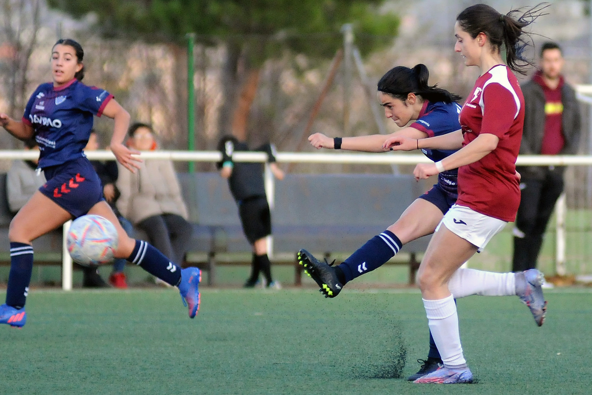 Imagen del Segoviana - Espinar Arlequín femenino./ JUAN MARTÍN-G. SEGOVIANA