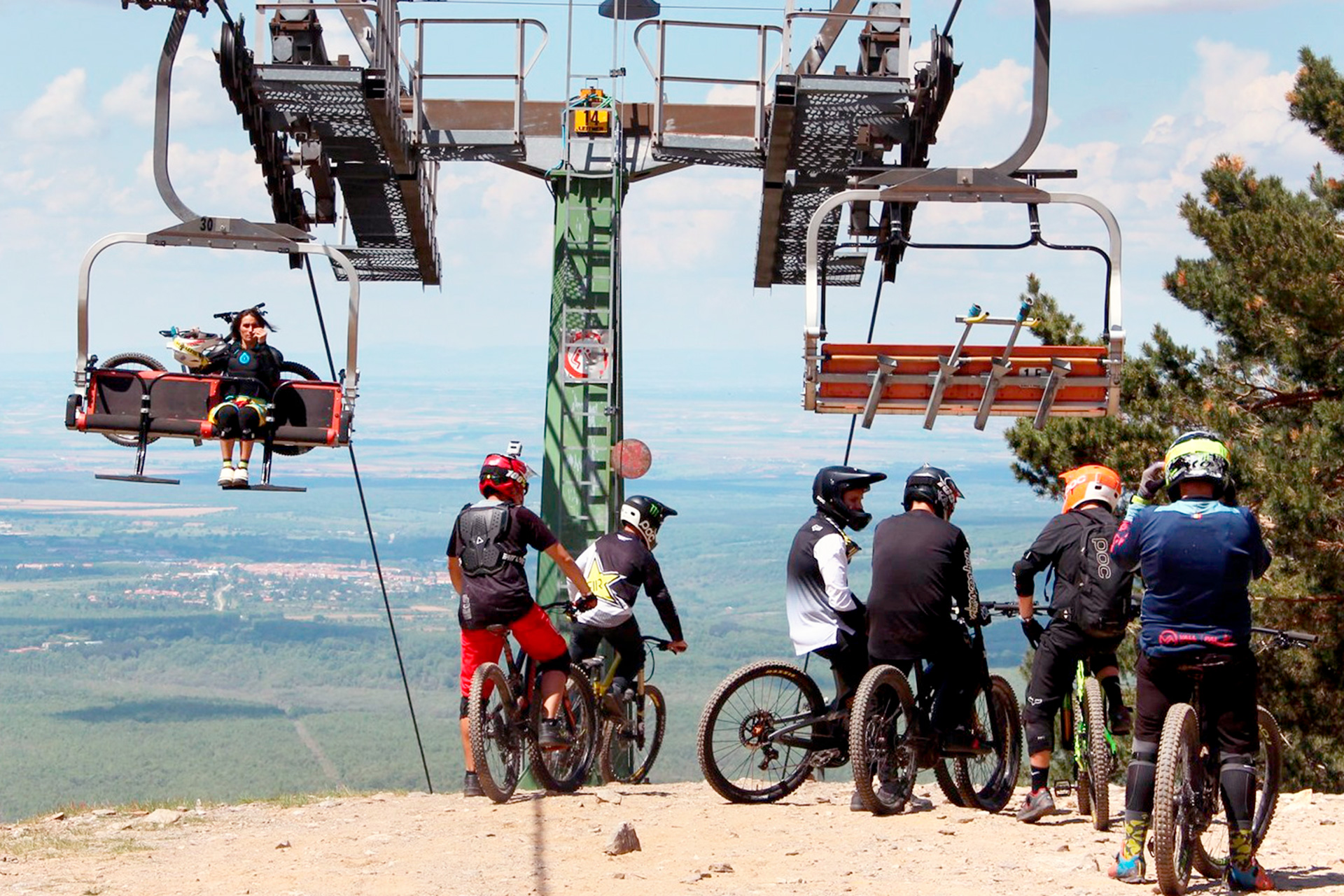 La estación de esquí de La Pinilla inicia nueva etapa que implica su remodelación 3 la pinilla bike park